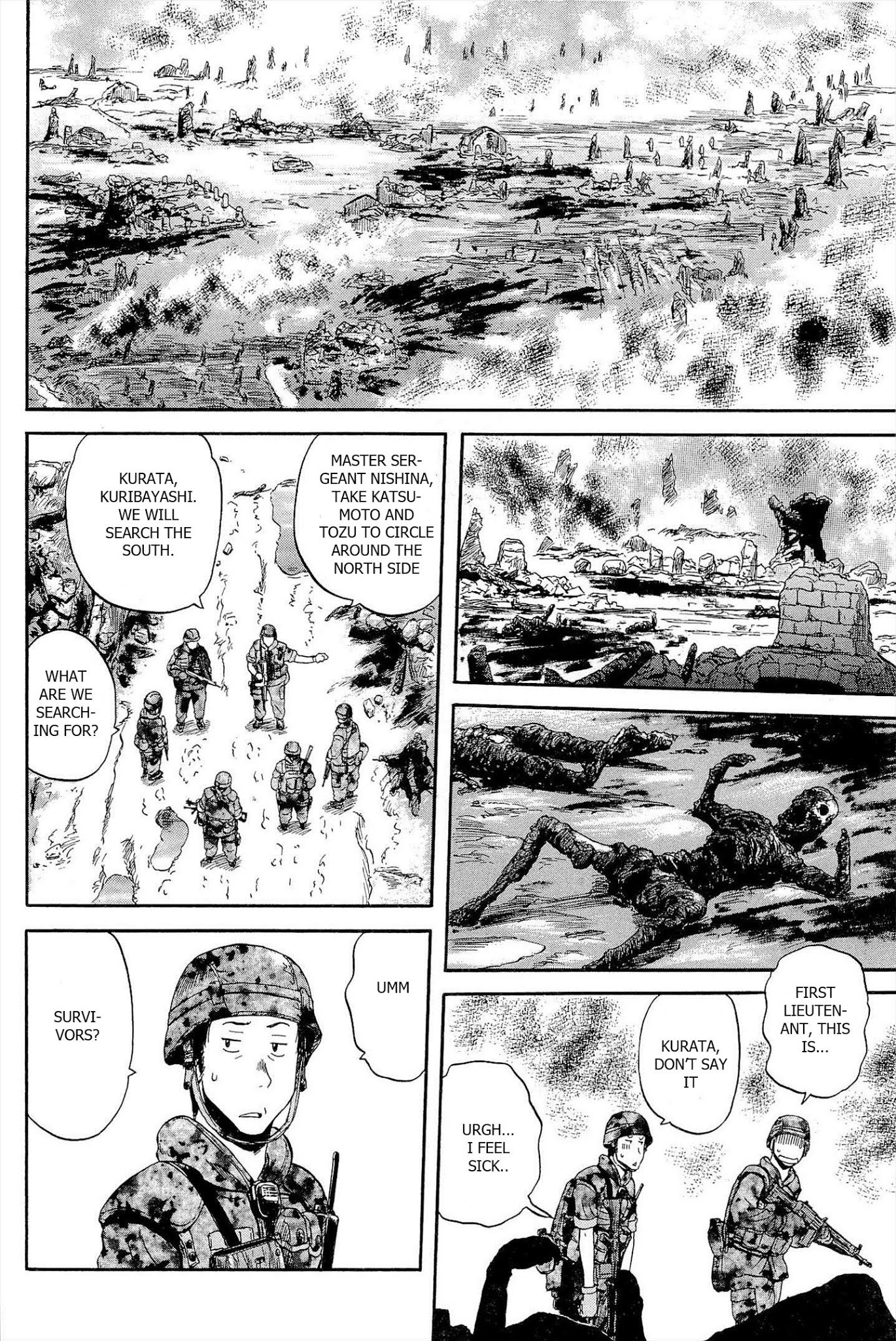 Gate – Jietai Kare no Chi nite, Kaku Tatakeri Chapter 2 - Page 16