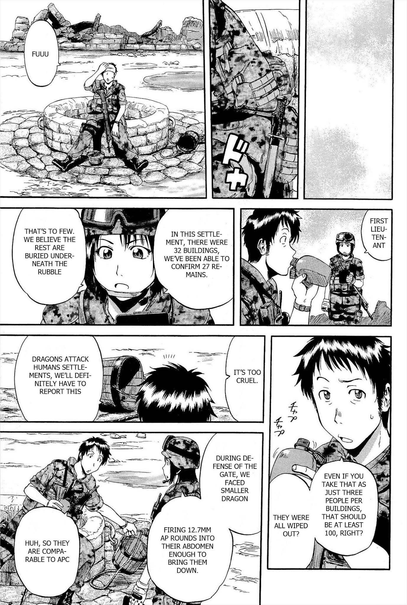 Gate – Jietai Kare no Chi nite, Kaku Tatakeri Chapter 2 - Page 17