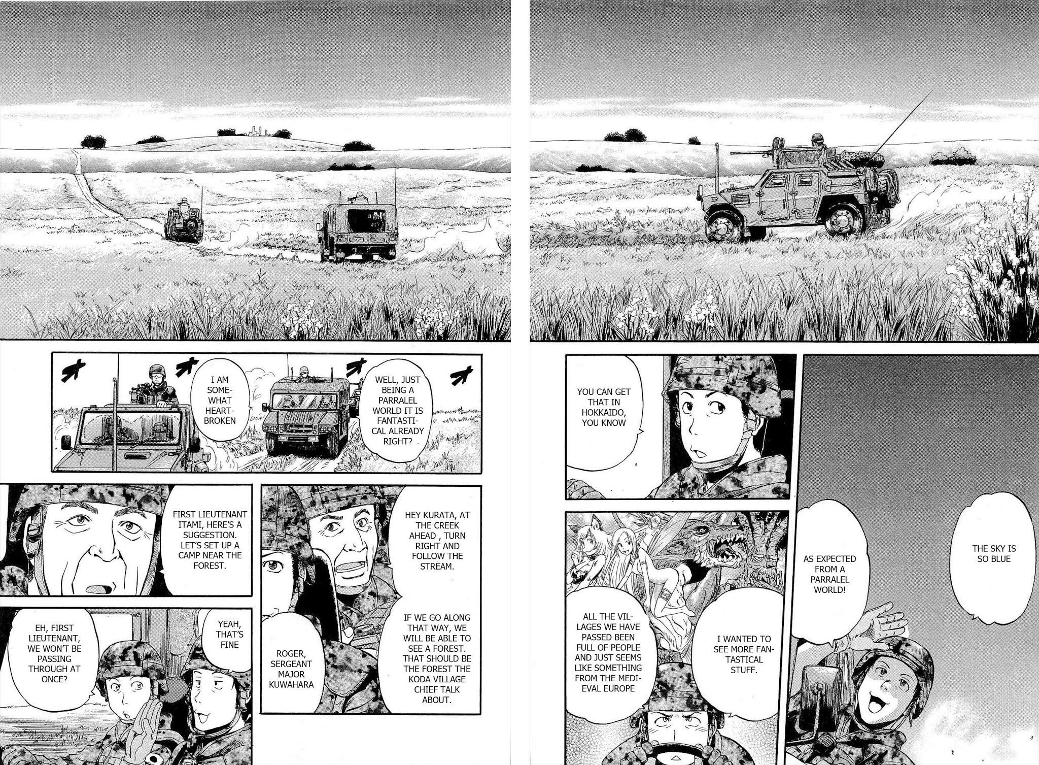 Gate – Jietai Kare no Chi nite, Kaku Tatakeri Chapter 2 - Page 9