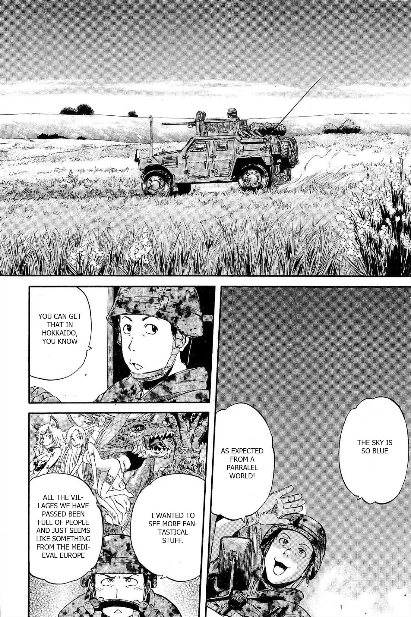 Gate – Jietai Kare no Chi nite, Kaku Tatakeri Chapter 2 - Page 10