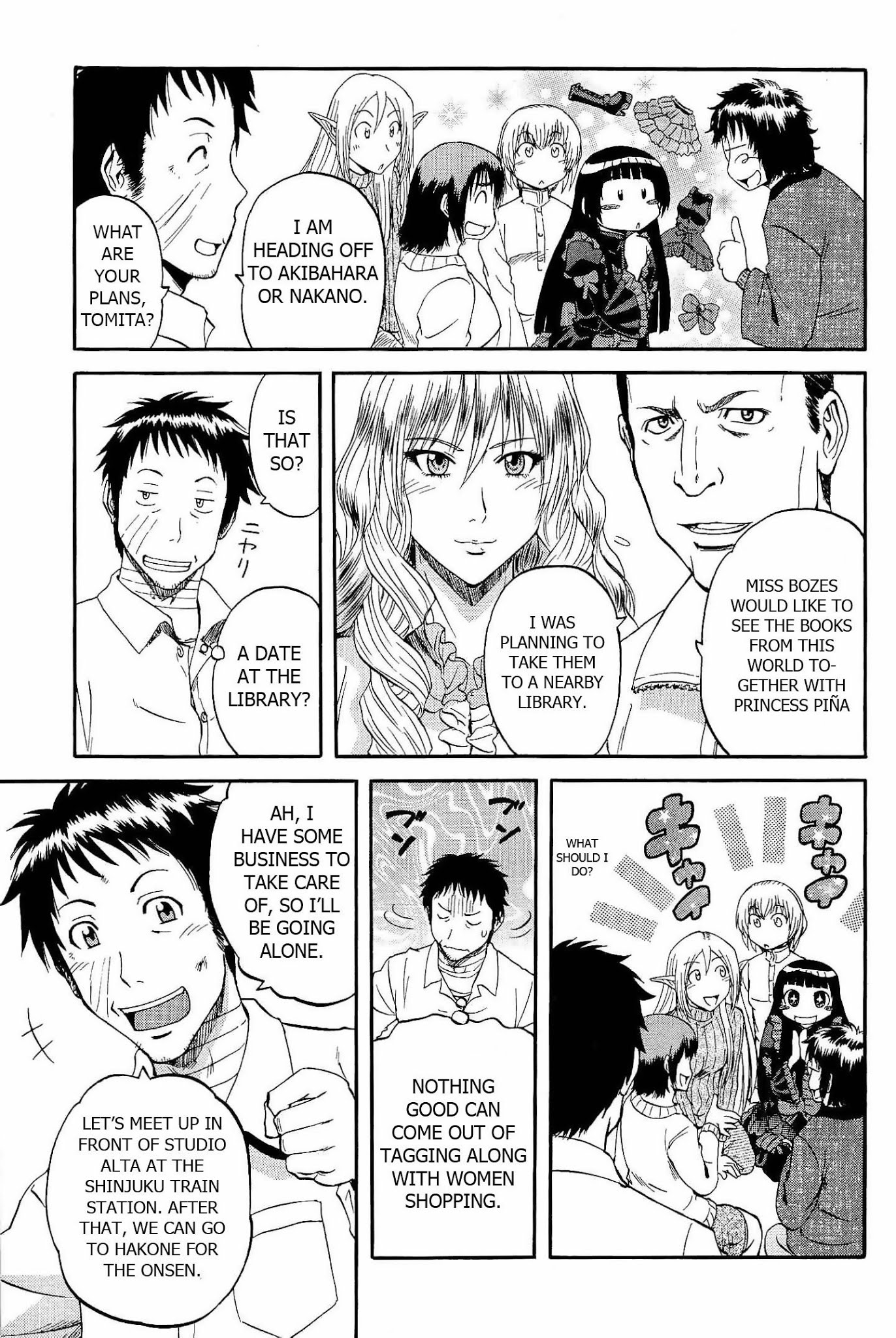 Gate – Jietai Kare no Chi nite, Kaku Tatakeri Chapter 20 - Page 15