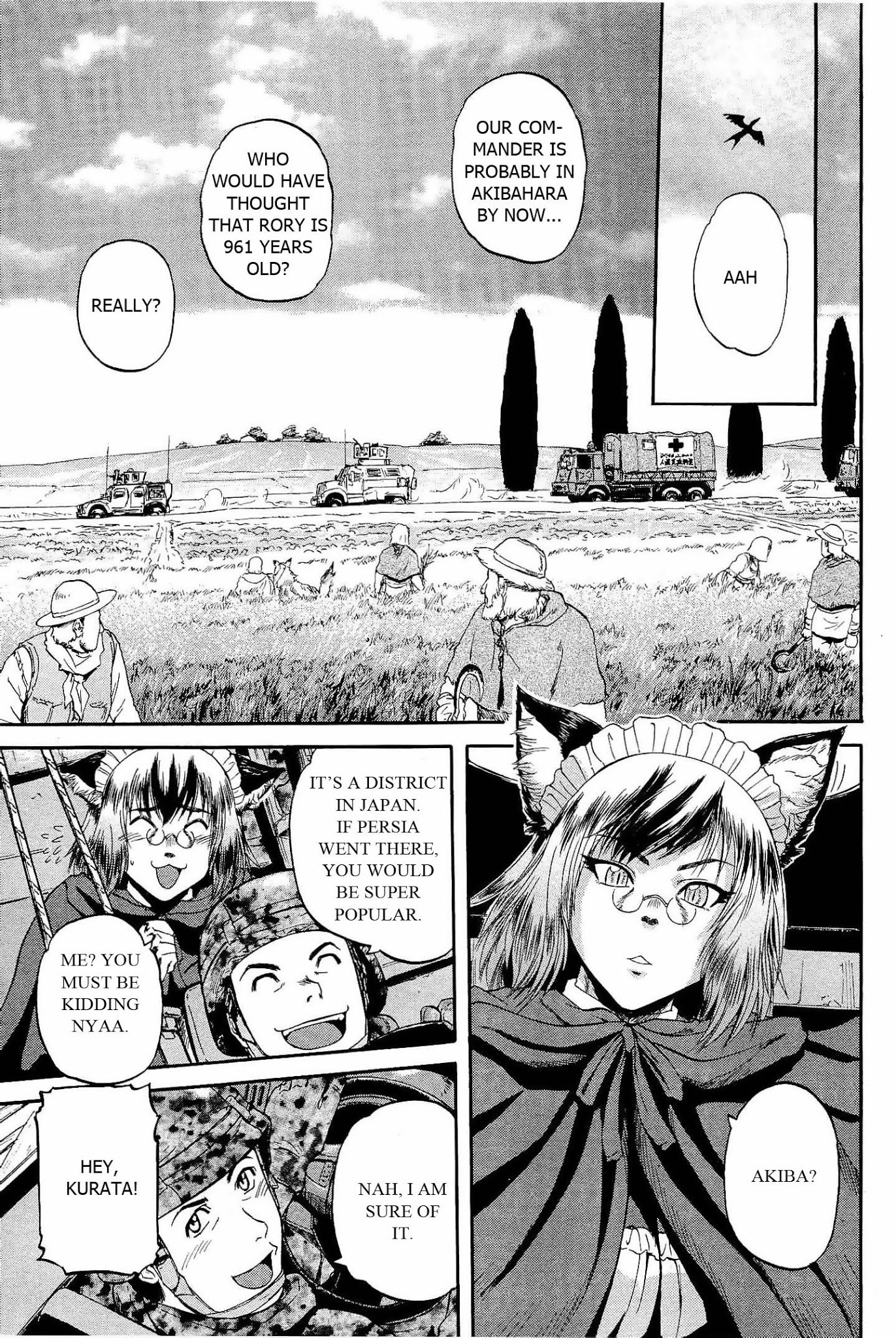Gate – Jietai Kare no Chi nite, Kaku Tatakeri Chapter 20 - Page 21