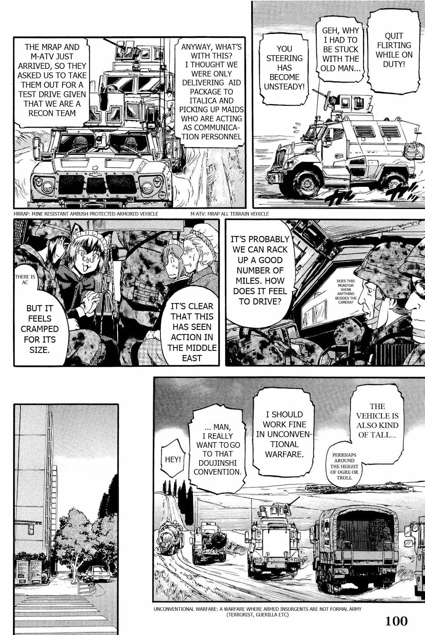 Gate – Jietai Kare no Chi nite, Kaku Tatakeri Chapter 20 - Page 22