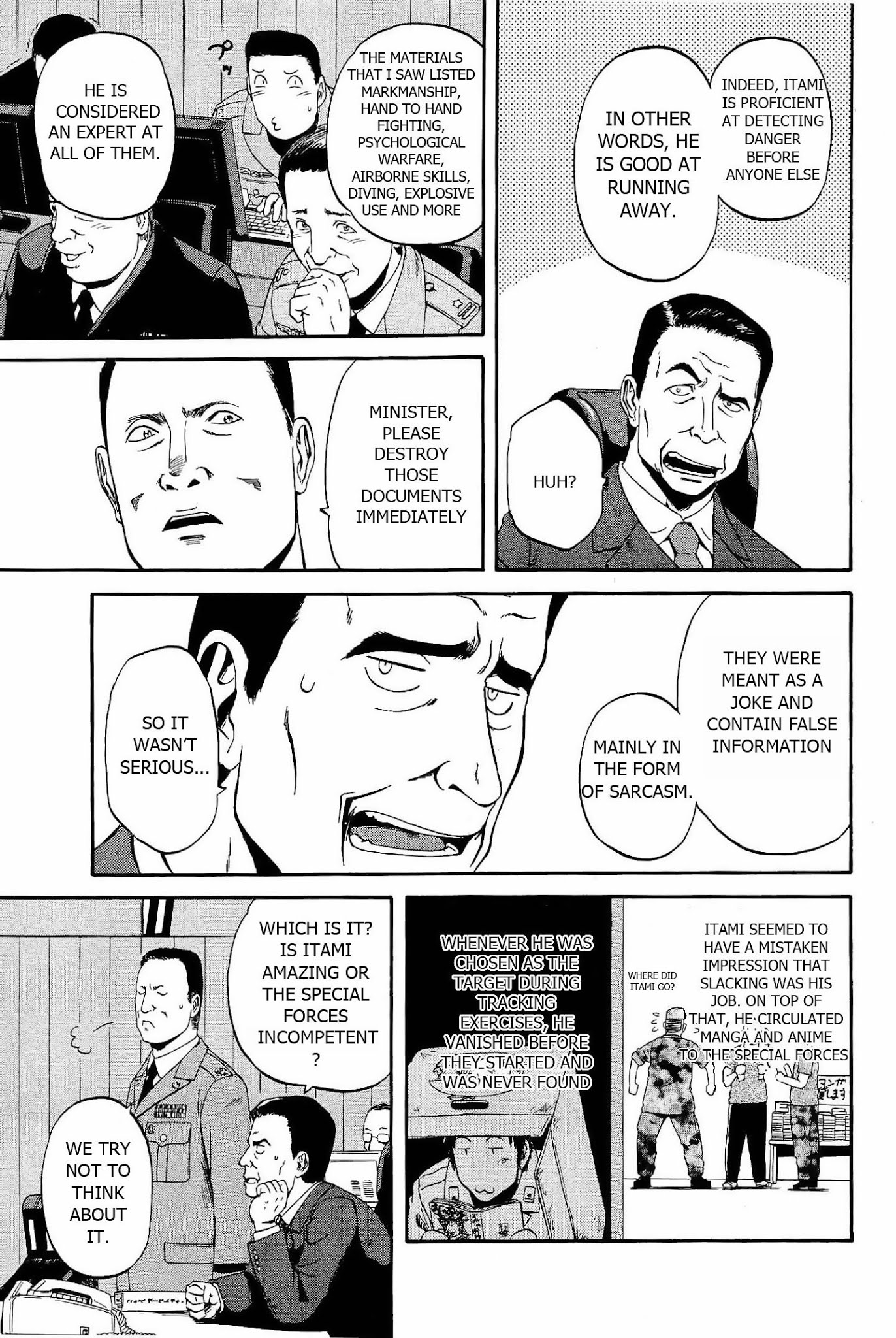 Gate – Jietai Kare no Chi nite, Kaku Tatakeri Chapter 21 - Page 9