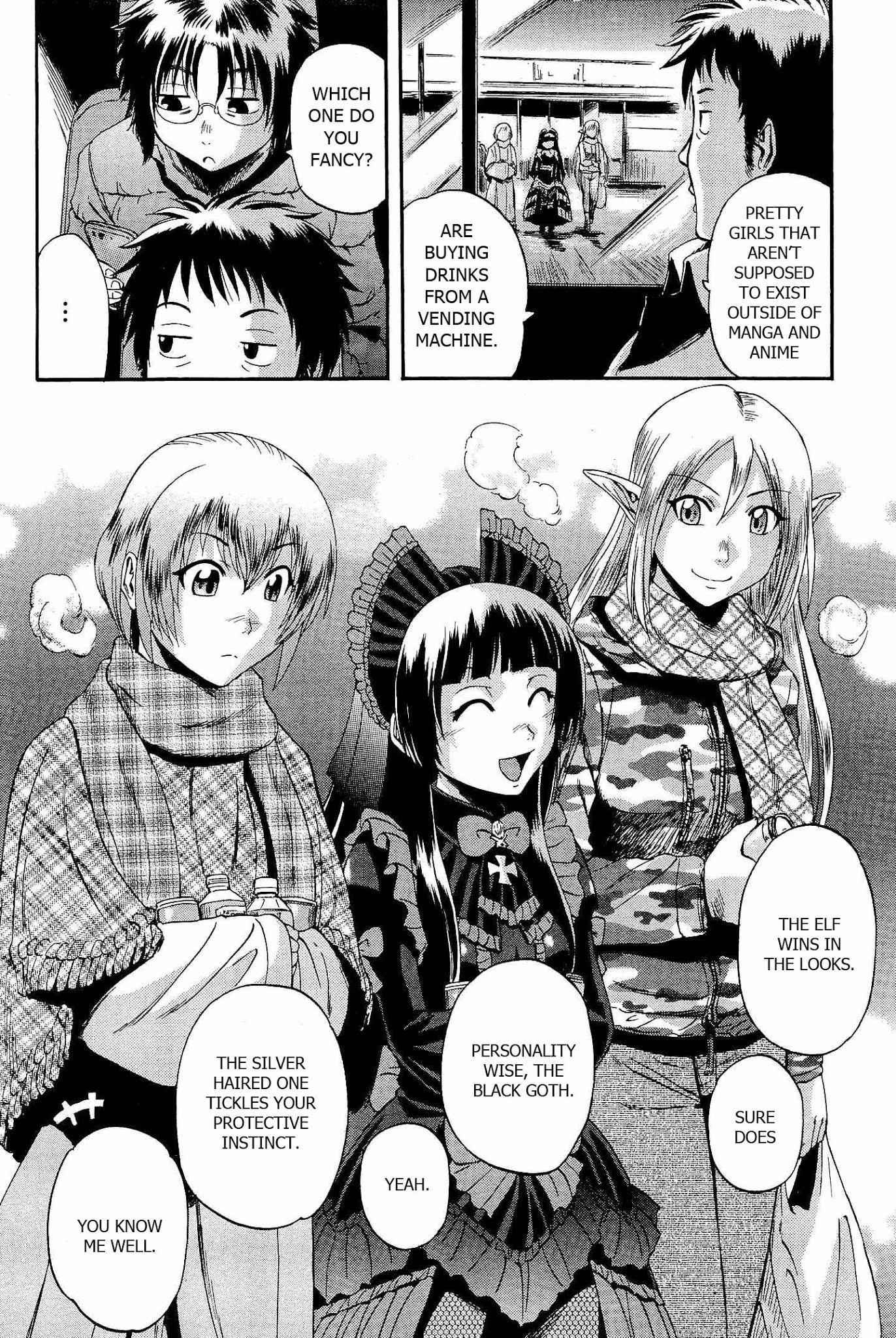 Gate – Jietai Kare no Chi nite, Kaku Tatakeri Chapter 23 - Page 22