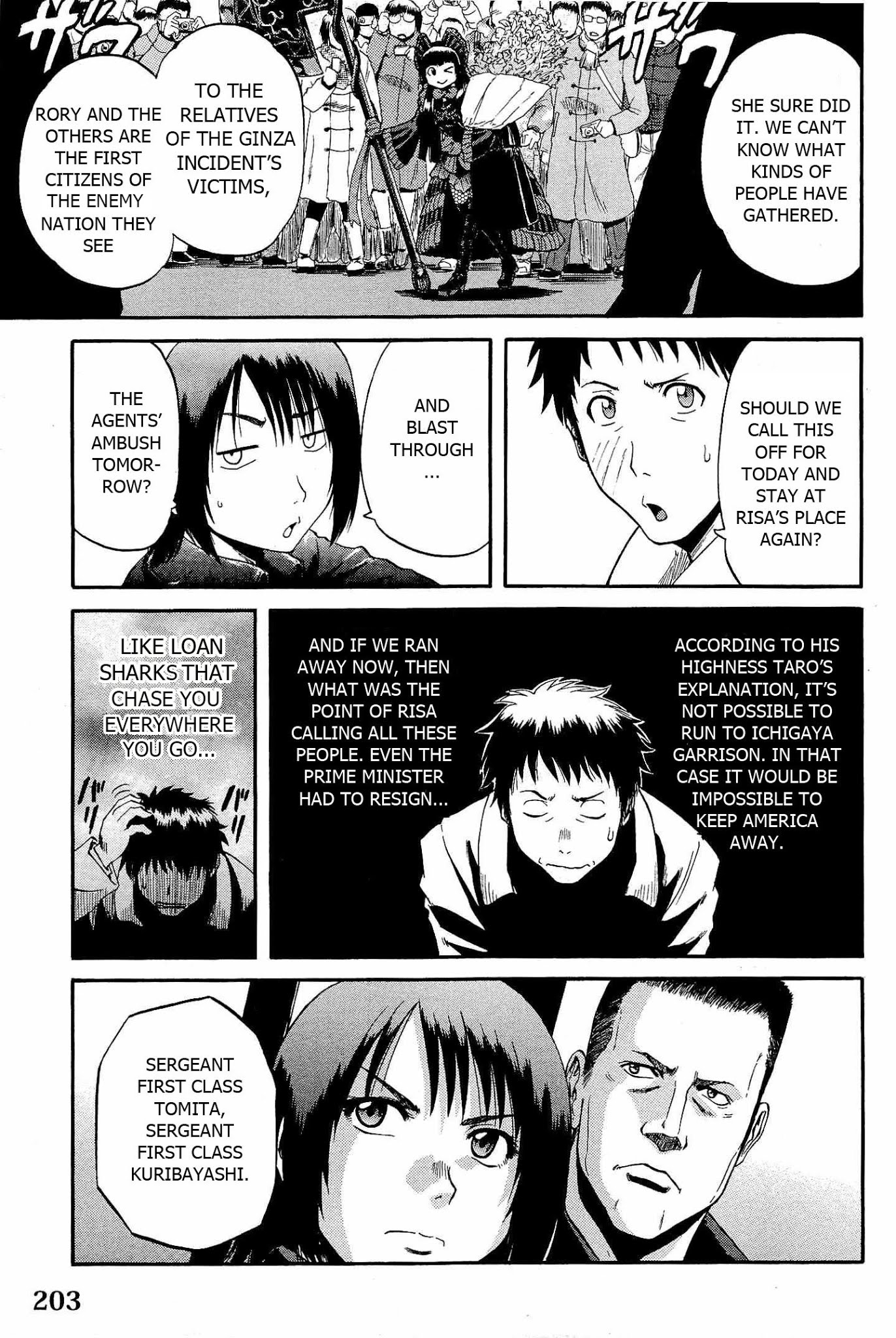 Gate – Jietai Kare no Chi nite, Kaku Tatakeri Chapter 24 - Page 11