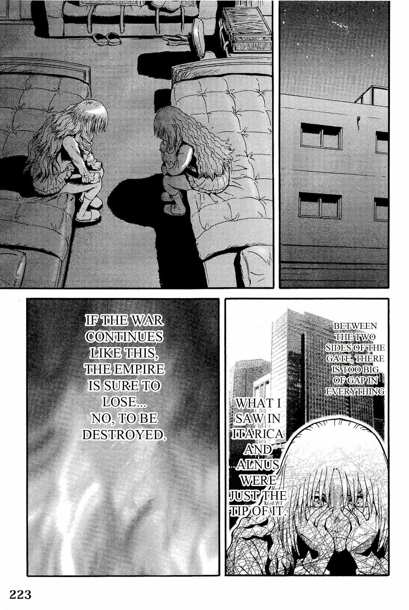 Gate – Jietai Kare no Chi nite, Kaku Tatakeri Chapter 24 - Page 31
