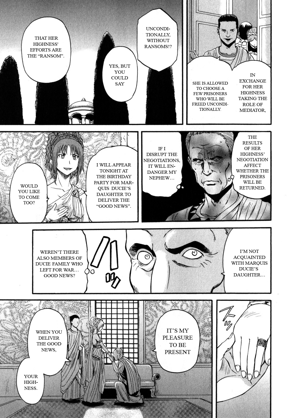Gate – Jietai Kare no Chi nite, Kaku Tatakeri Chapter 25 - Page 27