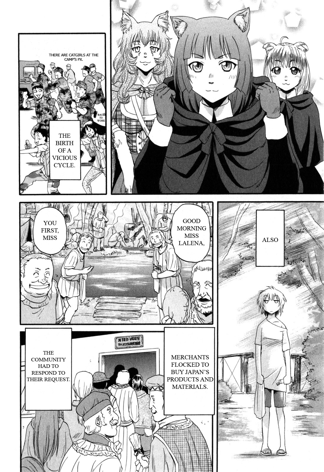 Gate – Jietai Kare no Chi nite, Kaku Tatakeri Chapter 25 - Page 32