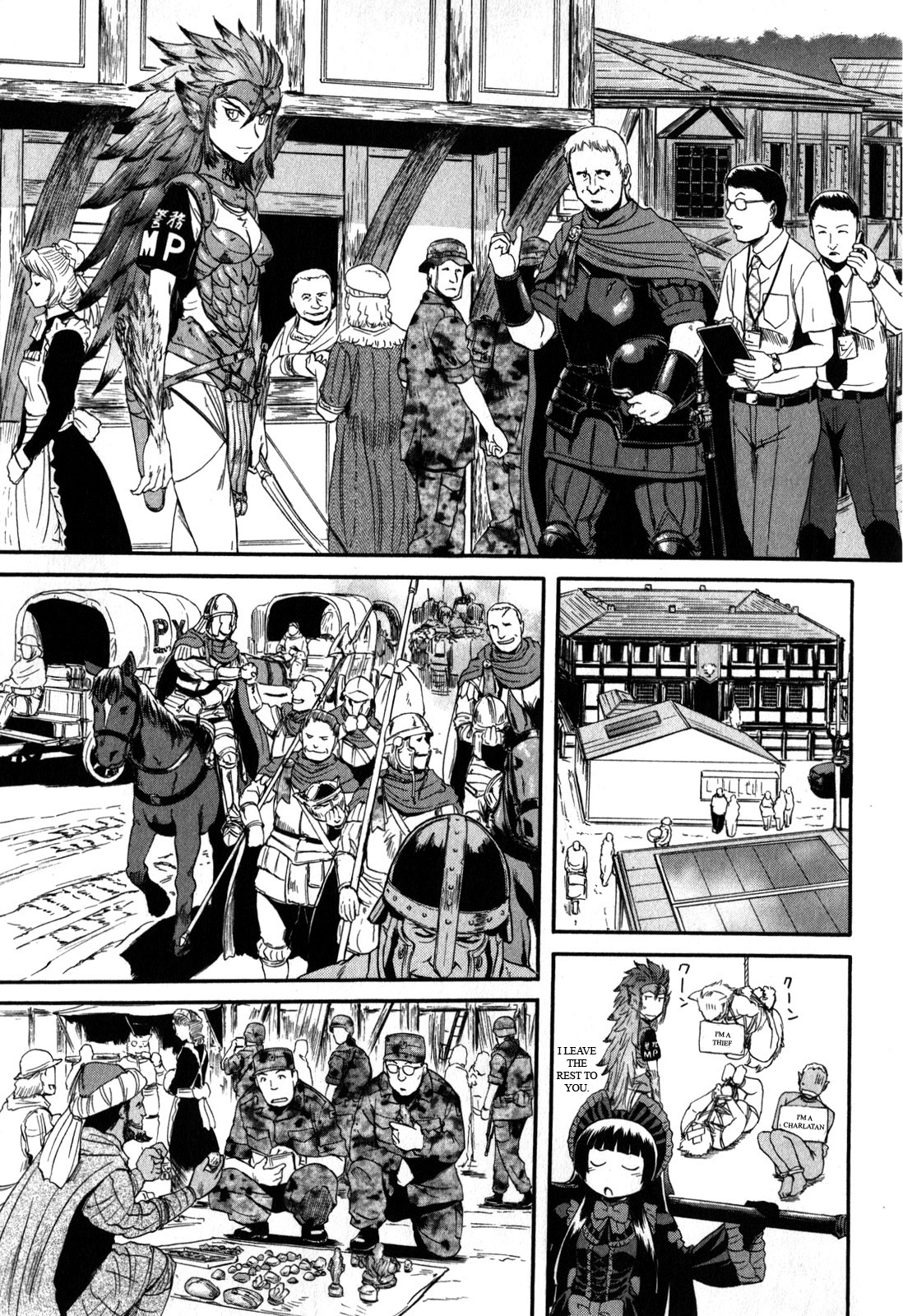 Gate – Jietai Kare no Chi nite, Kaku Tatakeri Chapter 25 - Page 35