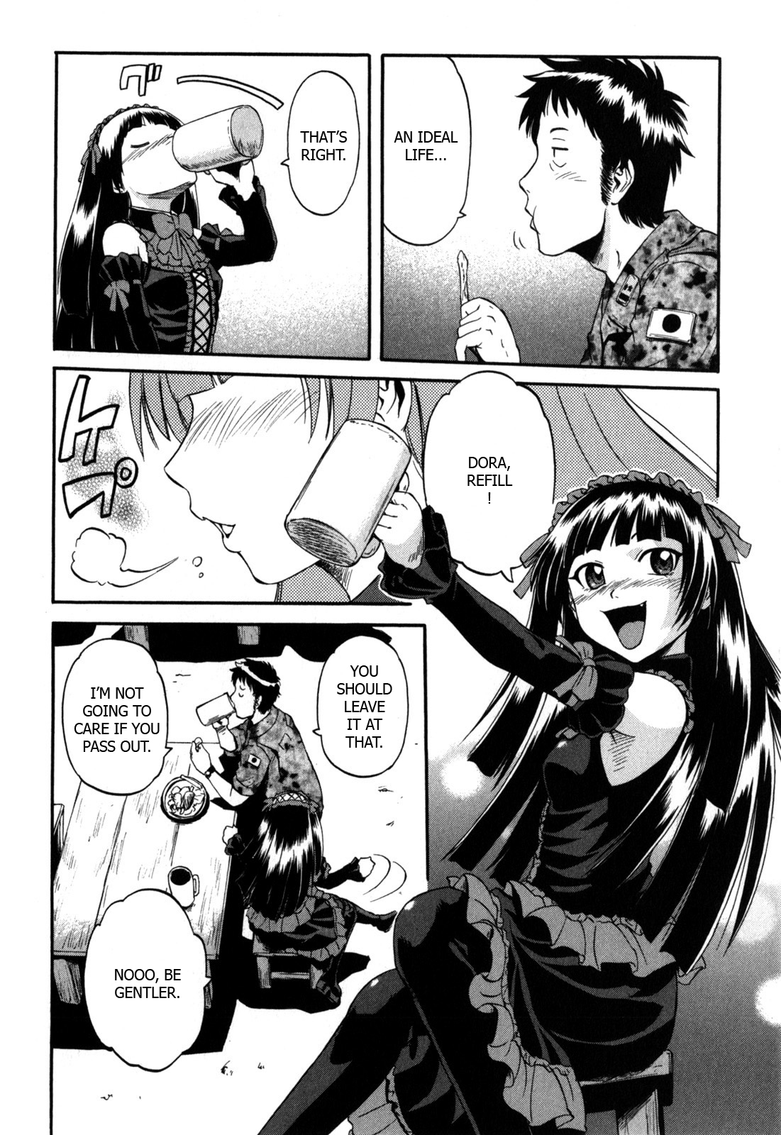 Gate – Jietai Kare no Chi nite, Kaku Tatakeri Chapter 25 - Page 46