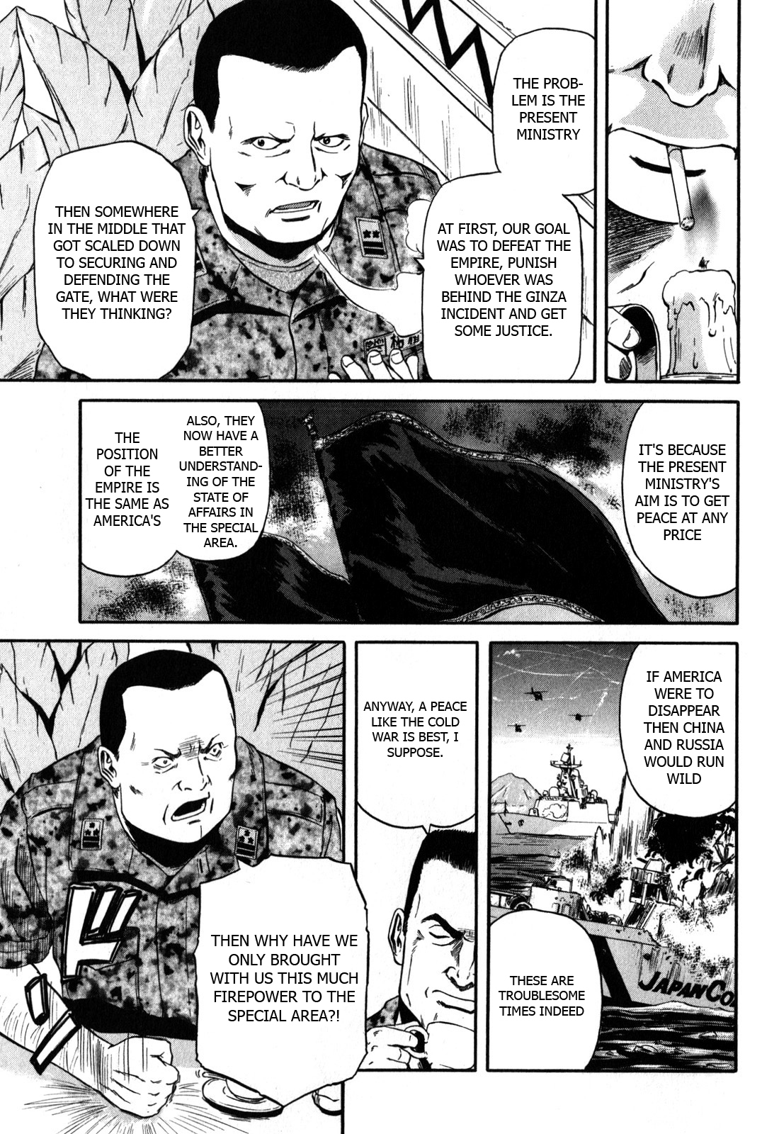 Gate – Jietai Kare no Chi nite, Kaku Tatakeri Chapter 28 - Page 15