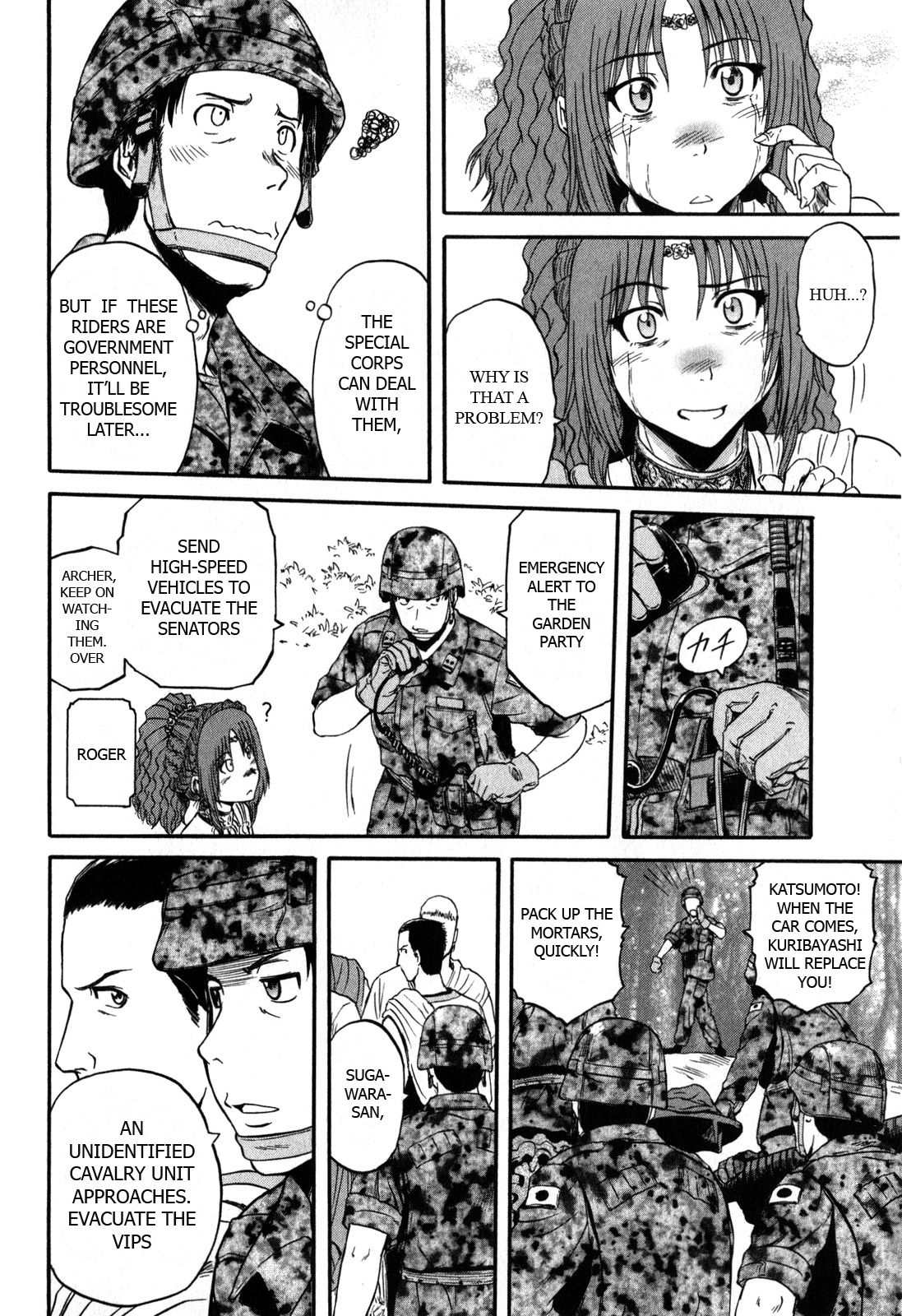 Gate – Jietai Kare no Chi nite, Kaku Tatakeri Chapter 30 - Page 12