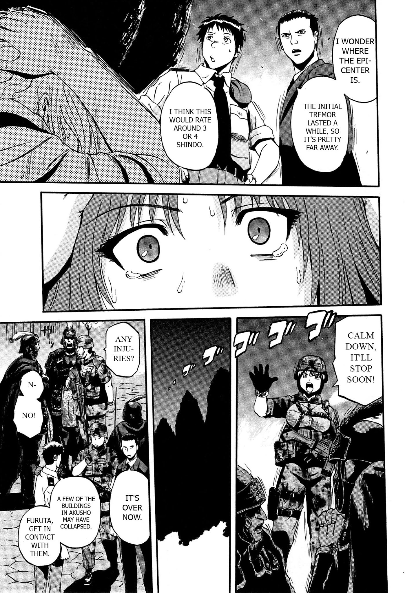 Gate – Jietai Kare no Chi nite, Kaku Tatakeri Chapter 32 - Page 12