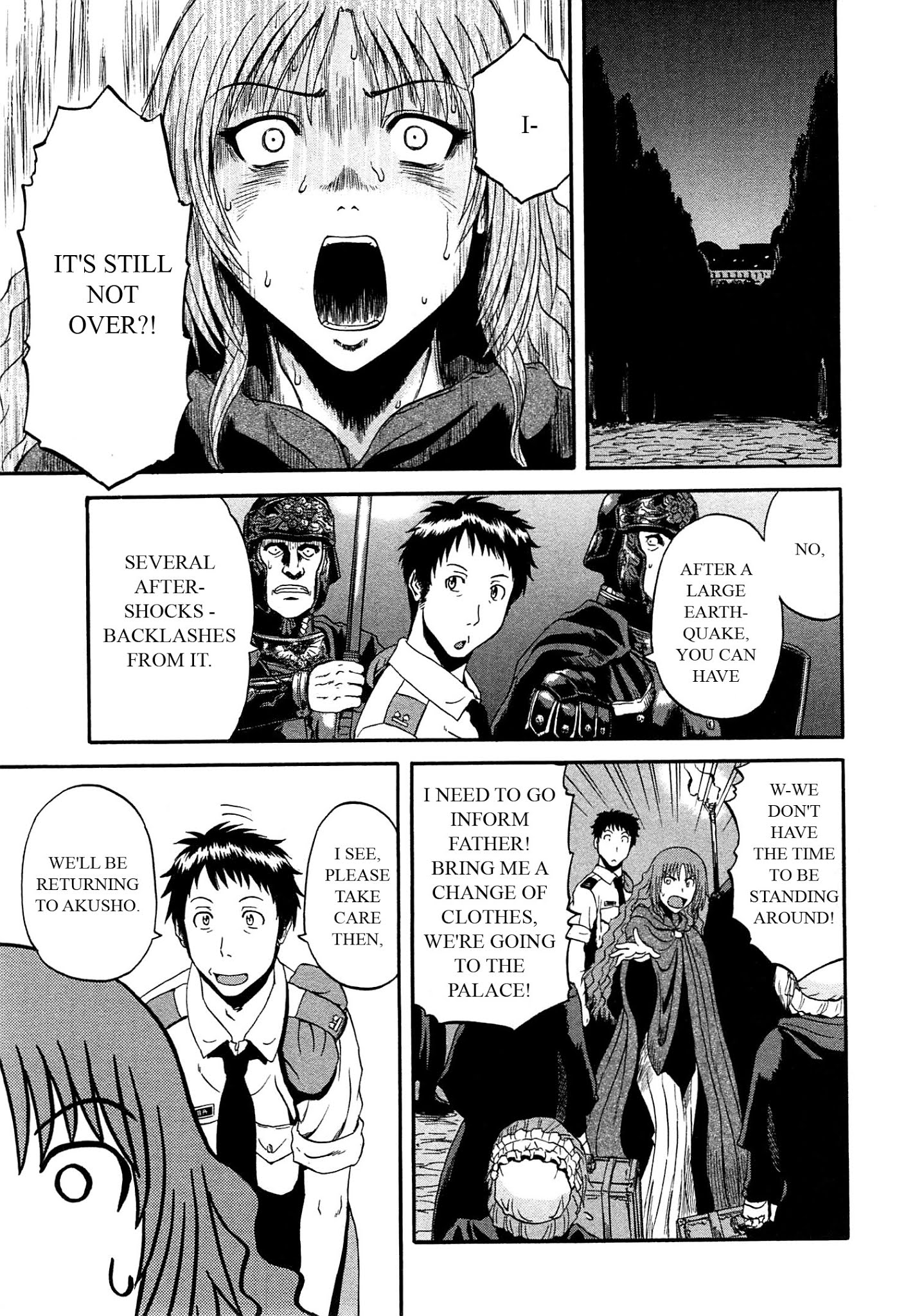 Gate – Jietai Kare no Chi nite, Kaku Tatakeri Chapter 32 - Page 14
