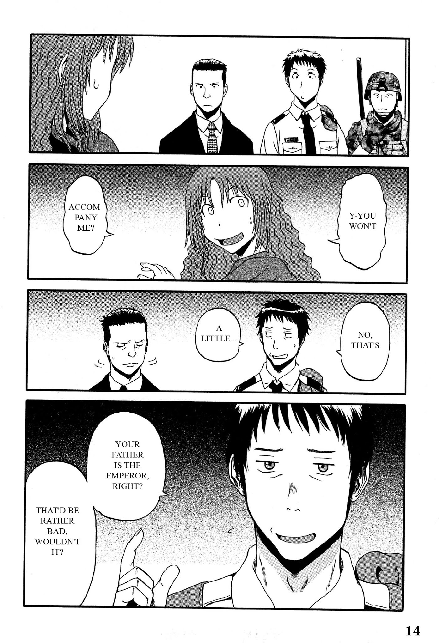 Gate – Jietai Kare no Chi nite, Kaku Tatakeri Chapter 32 - Page 15