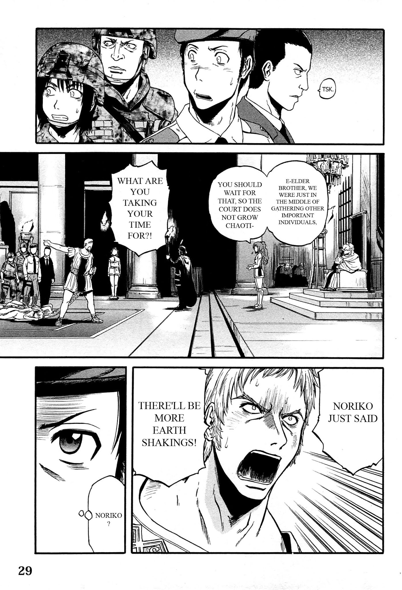 Gate – Jietai Kare no Chi nite, Kaku Tatakeri Chapter 32 - Page 29