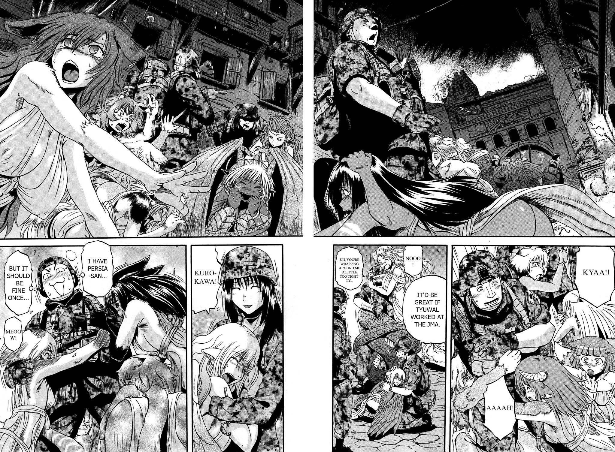 Gate – Jietai Kare no Chi nite, Kaku Tatakeri Chapter 32 - Page 10
