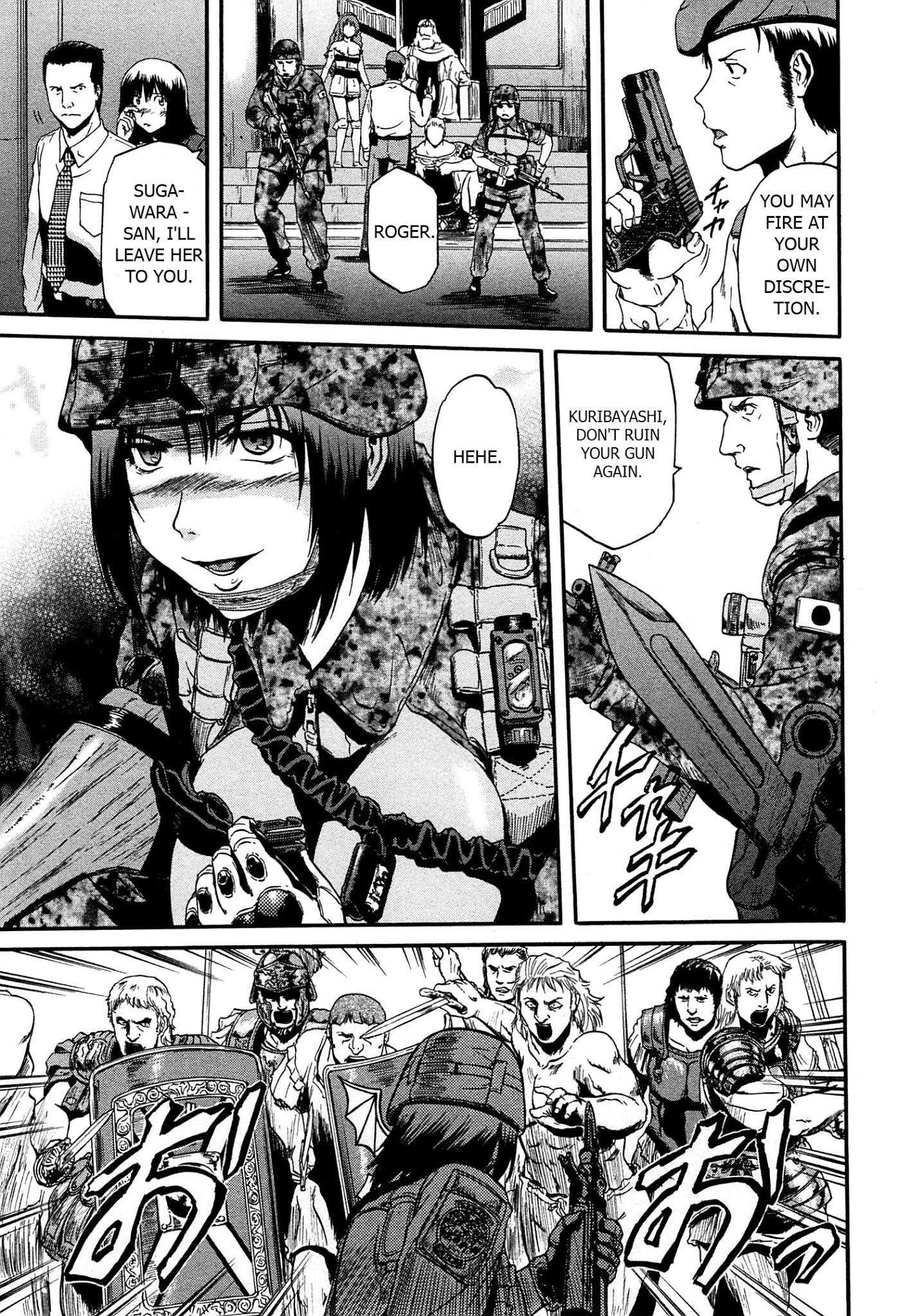 Gate – Jietai Kare no Chi nite, Kaku Tatakeri Chapter 33 - Page 11