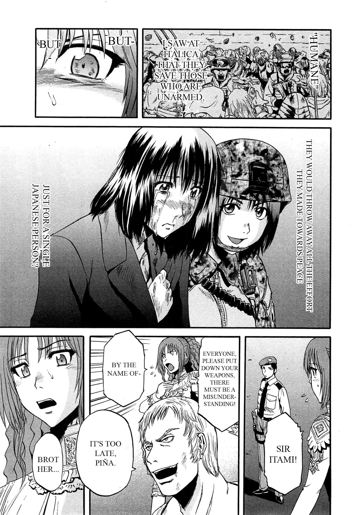 Gate – Jietai Kare no Chi nite, Kaku Tatakeri Chapter 33 - Page 9