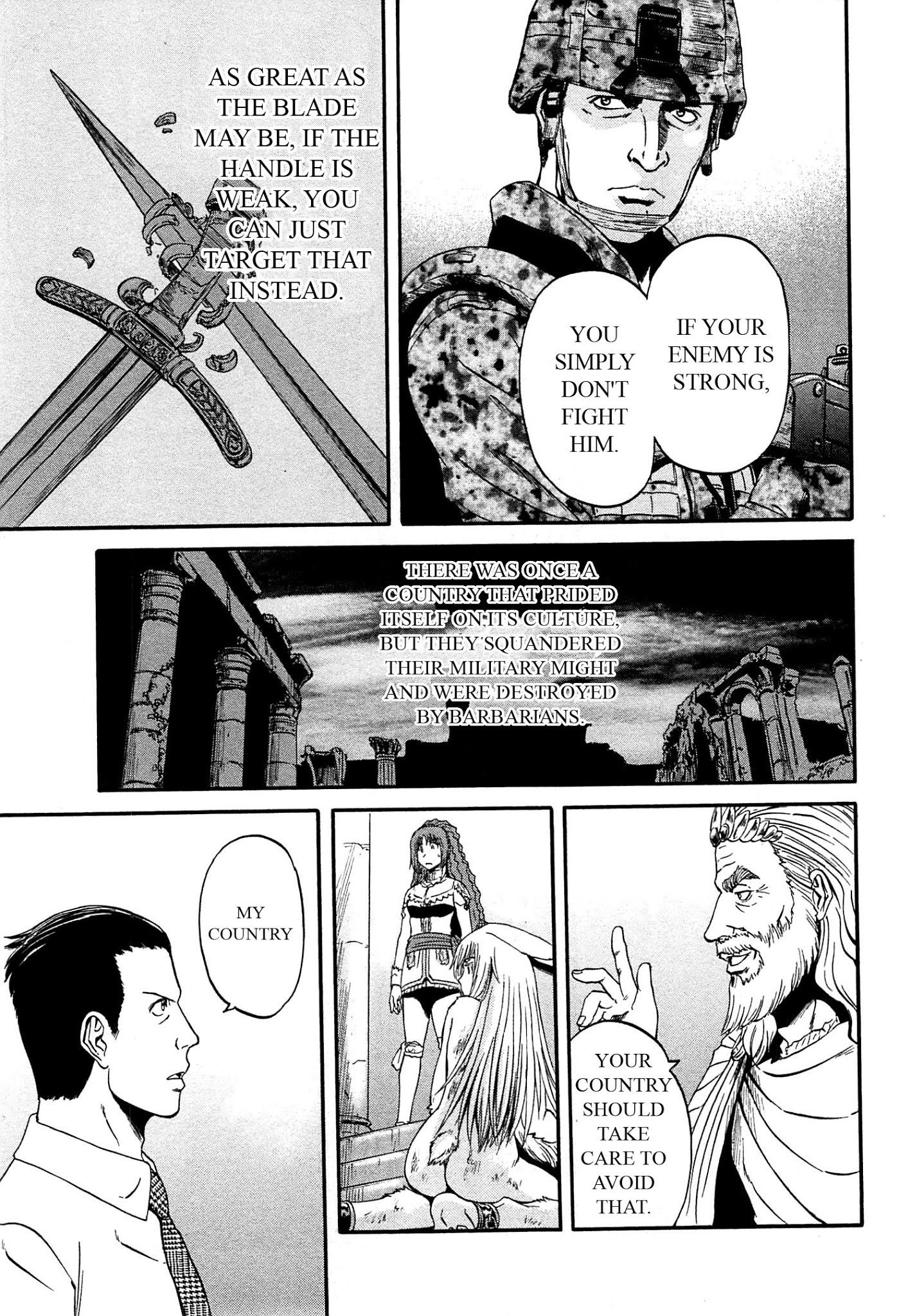 Gate – Jietai Kare no Chi nite, Kaku Tatakeri Chapter 34 - Page 17