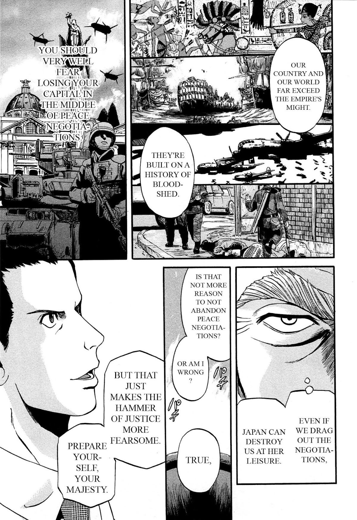 Gate – Jietai Kare no Chi nite, Kaku Tatakeri Chapter 34 - Page 19