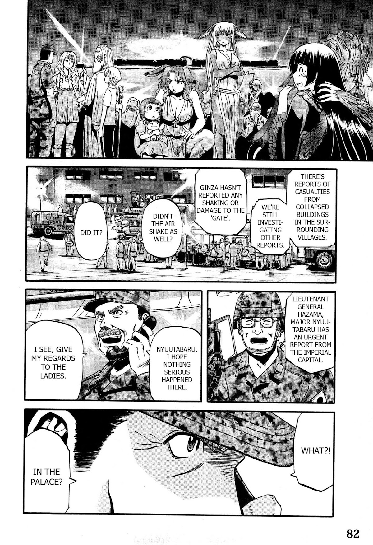 Gate – Jietai Kare no Chi nite, Kaku Tatakeri Chapter 34 - Page 22