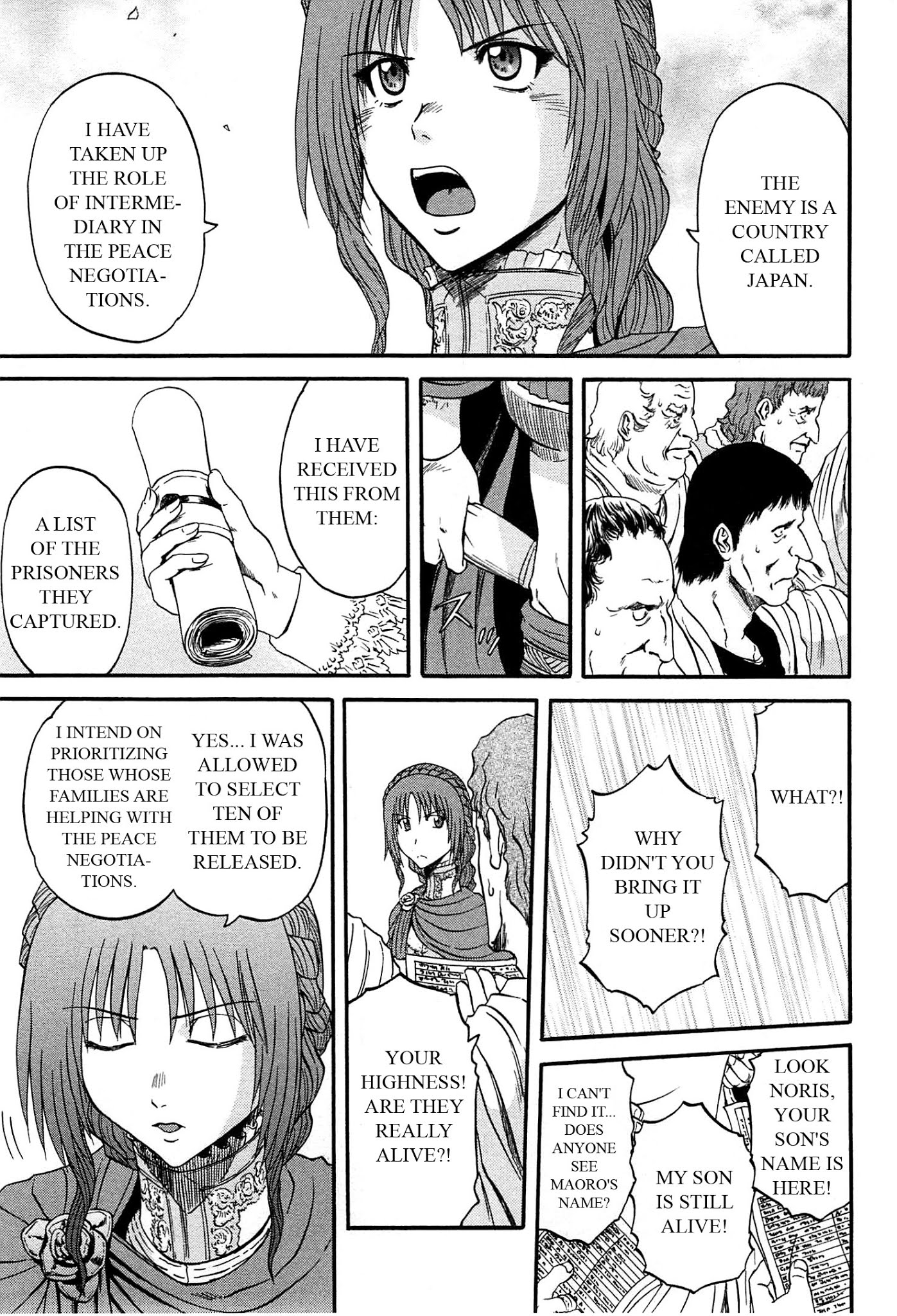 Gate – Jietai Kare no Chi nite, Kaku Tatakeri Chapter 35 - Page 9