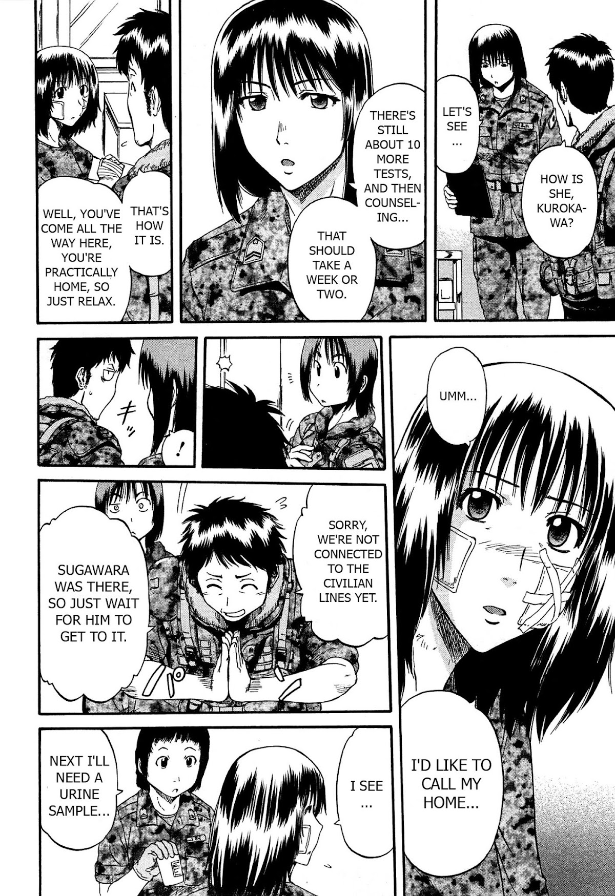 Gate – Jietai Kare no Chi nite, Kaku Tatakeri Chapter 36 - Page 12