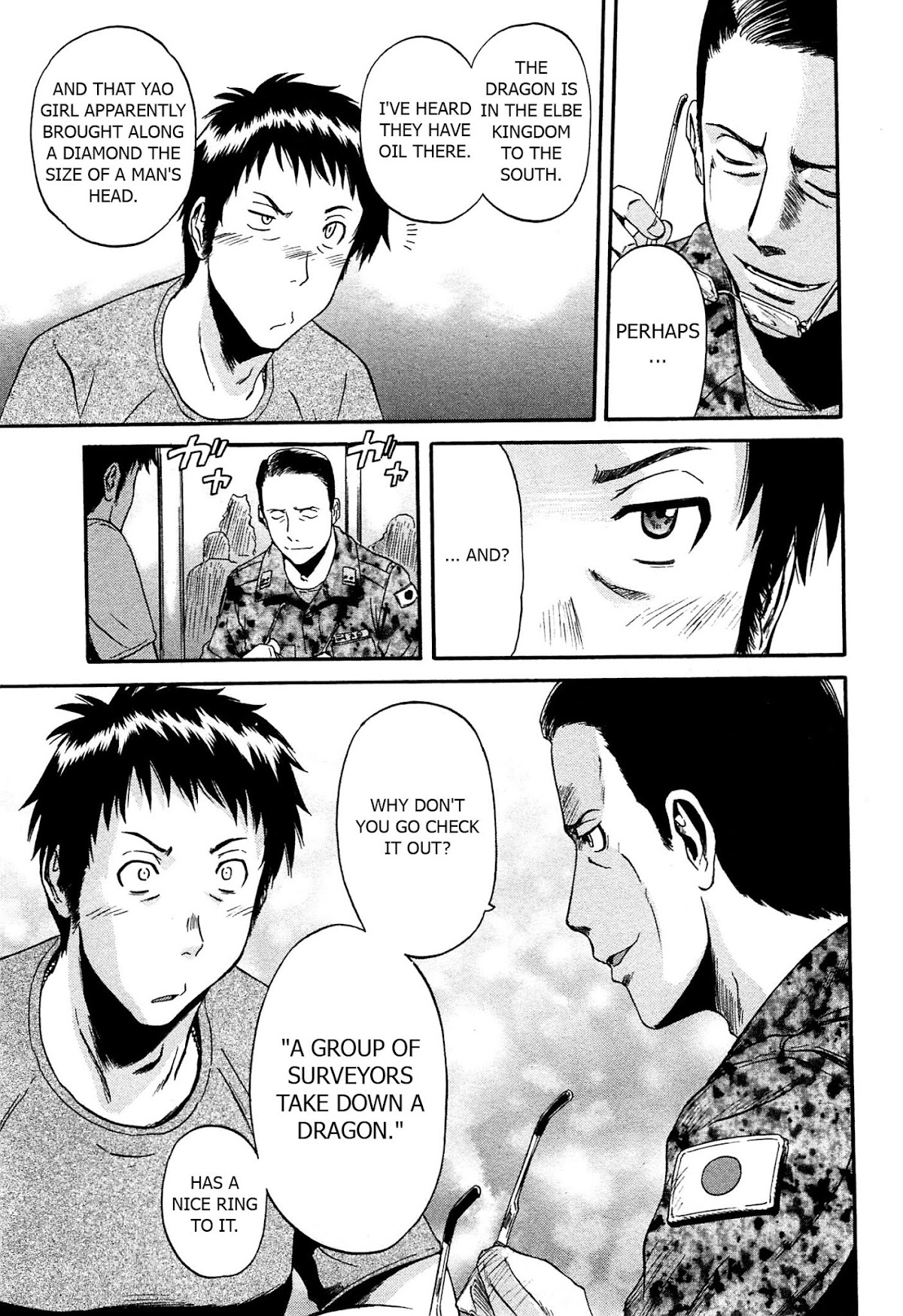 Gate – Jietai Kare no Chi nite, Kaku Tatakeri Chapter 36 - Page 21