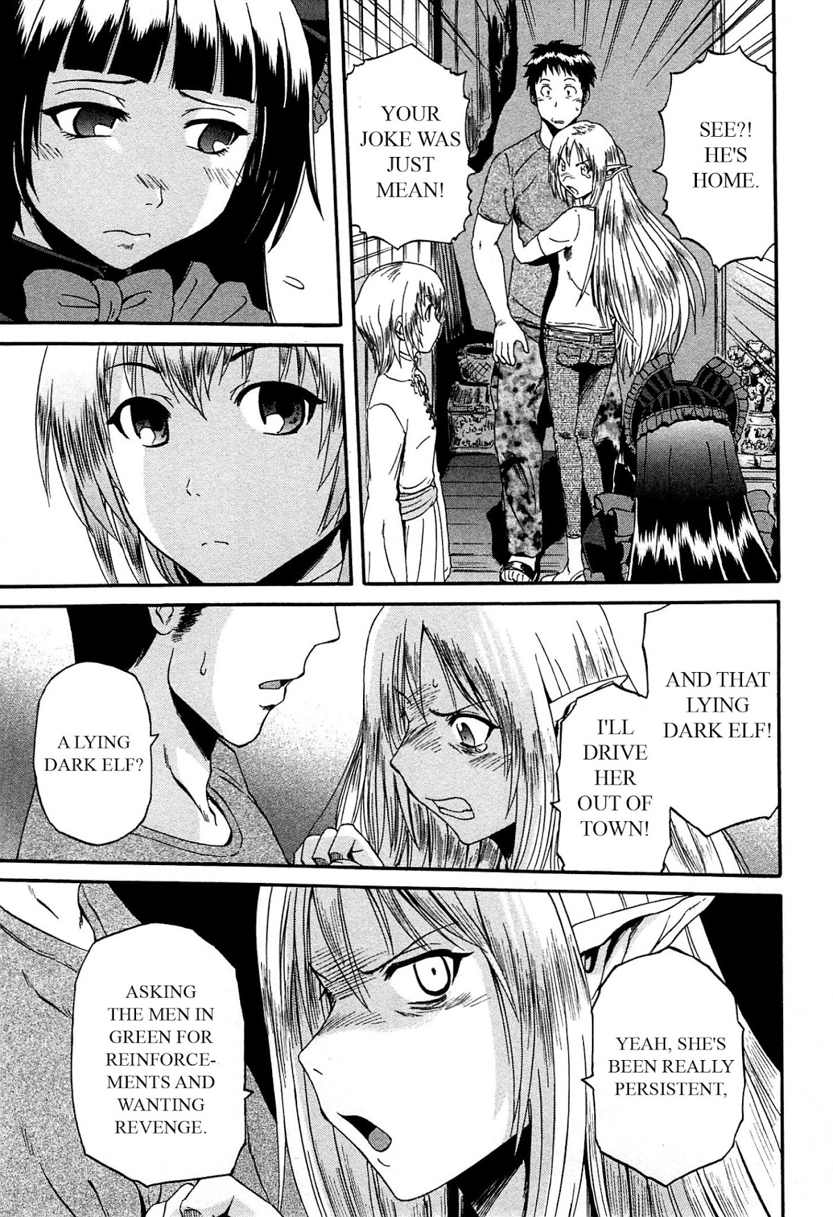Gate – Jietai Kare no Chi nite, Kaku Tatakeri Chapter 37 - Page 13