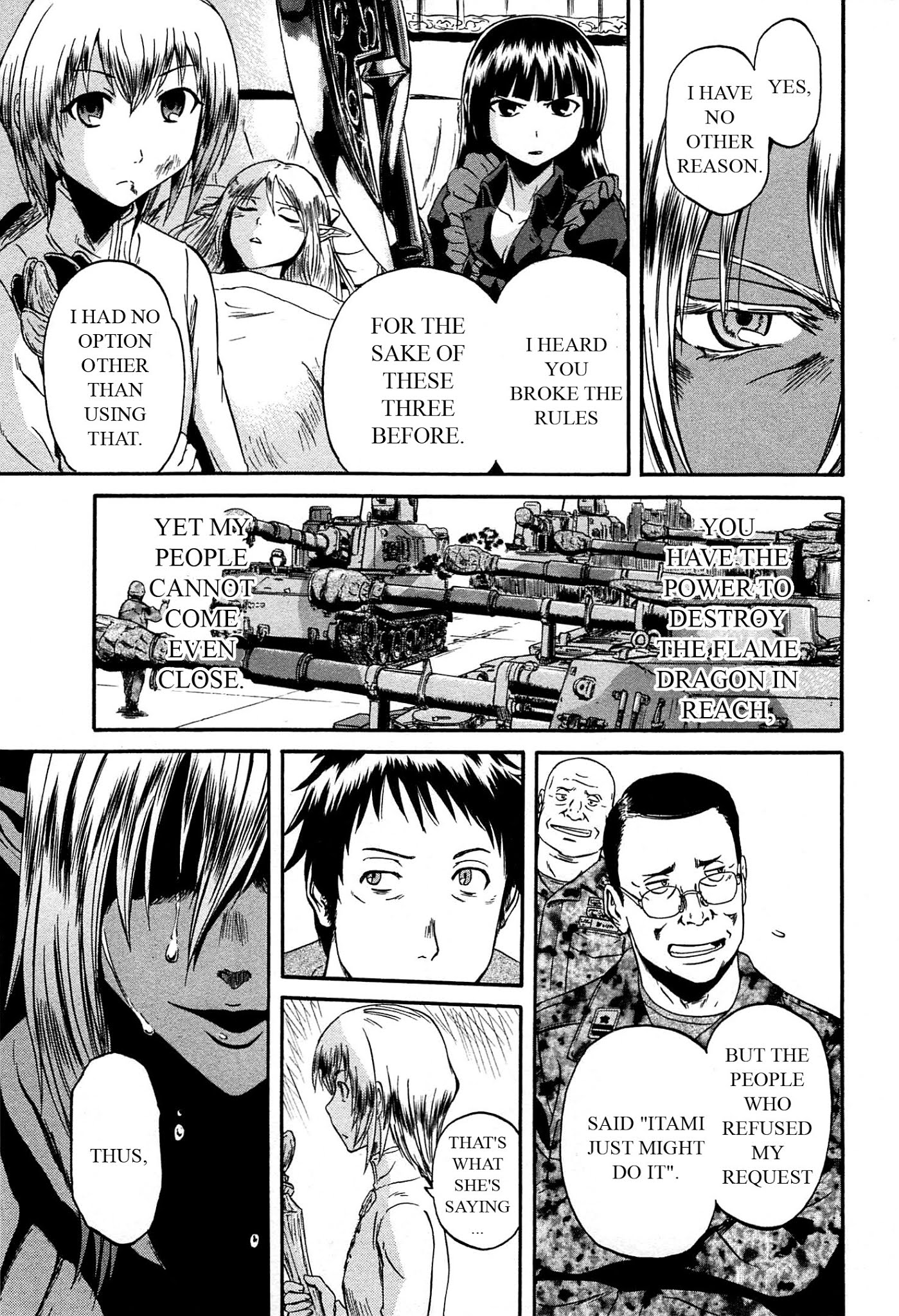 Gate – Jietai Kare no Chi nite, Kaku Tatakeri Chapter 37 - Page 23