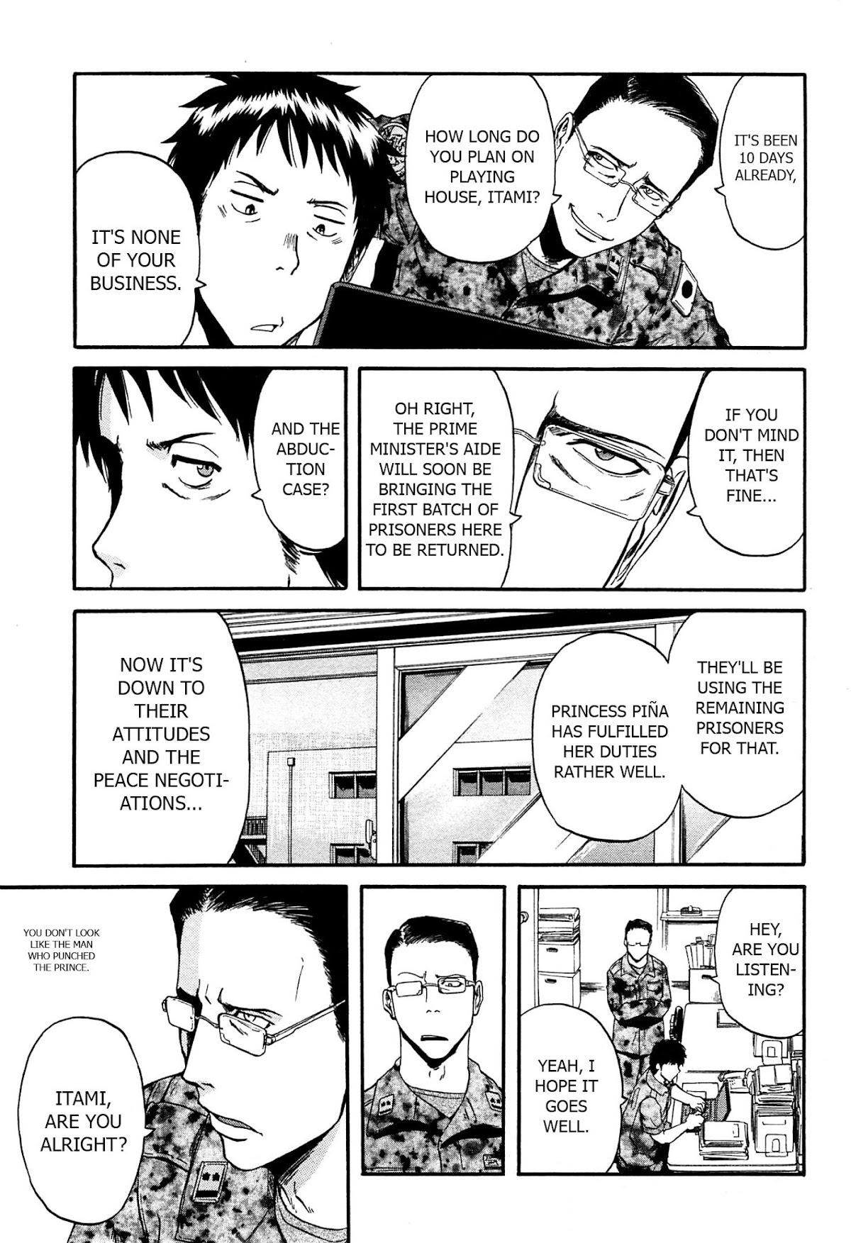 Gate – Jietai Kare no Chi nite, Kaku Tatakeri Chapter 37 - Page 33