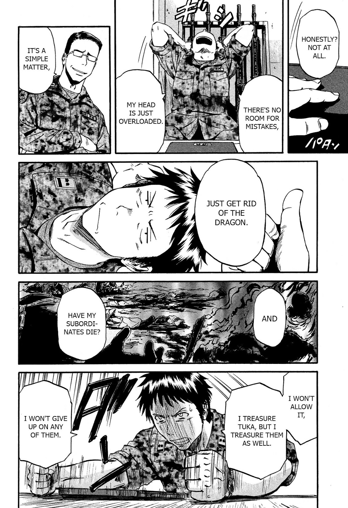 Gate – Jietai Kare no Chi nite, Kaku Tatakeri Chapter 37 - Page 34