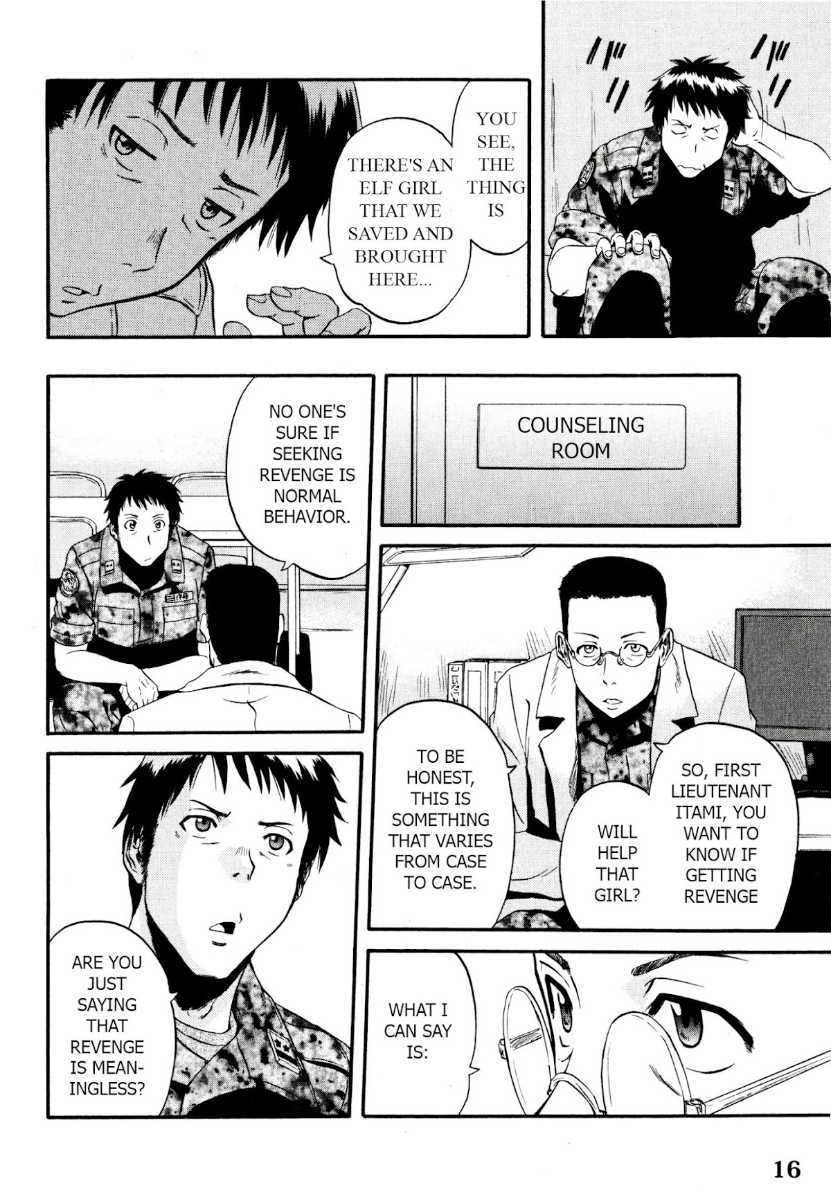 Gate – Jietai Kare no Chi nite, Kaku Tatakeri Chapter 38 - Page 21