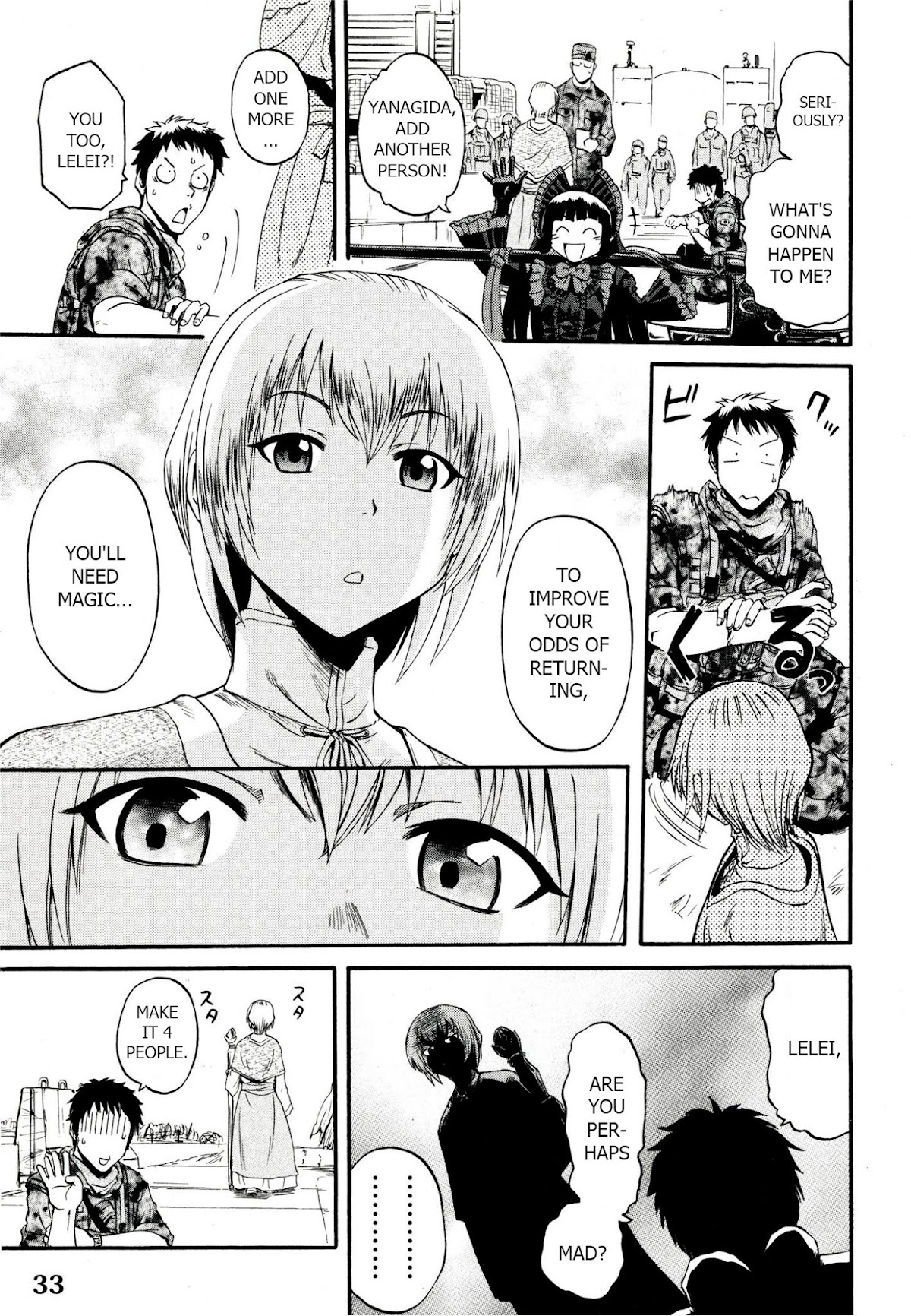 Gate – Jietai Kare no Chi nite, Kaku Tatakeri Chapter 38 - Page 38