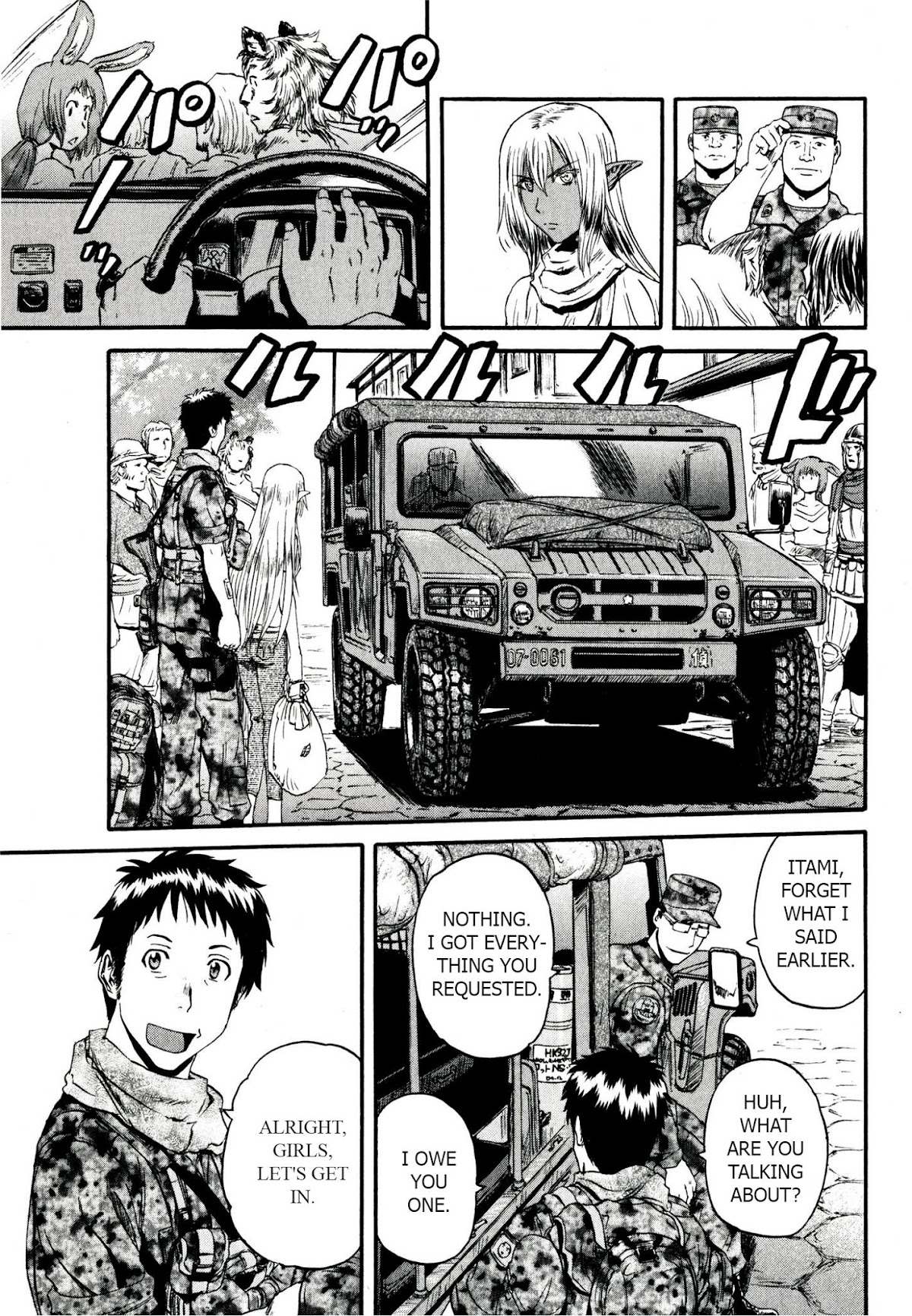Gate – Jietai Kare no Chi nite, Kaku Tatakeri Chapter 38 - Page 44