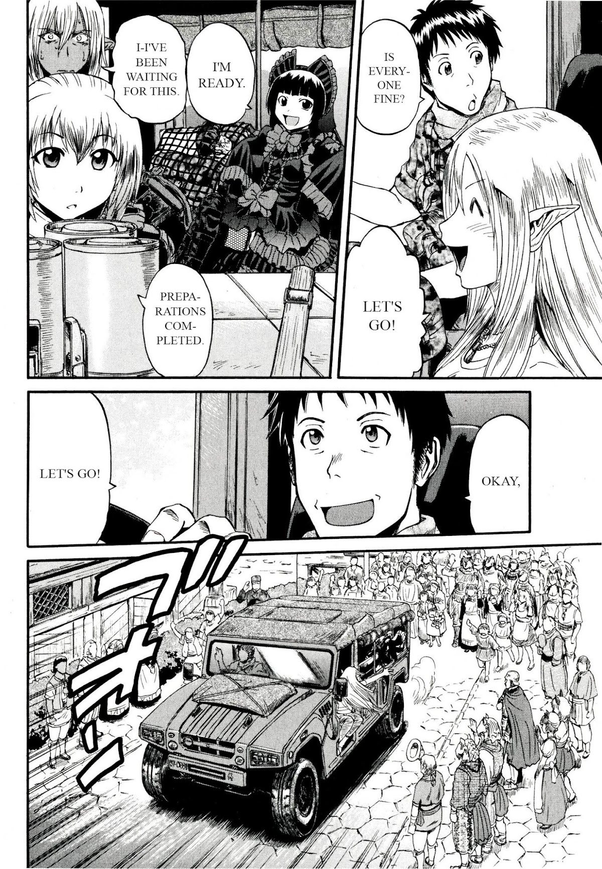 Gate – Jietai Kare no Chi nite, Kaku Tatakeri Chapter 38 - Page 45