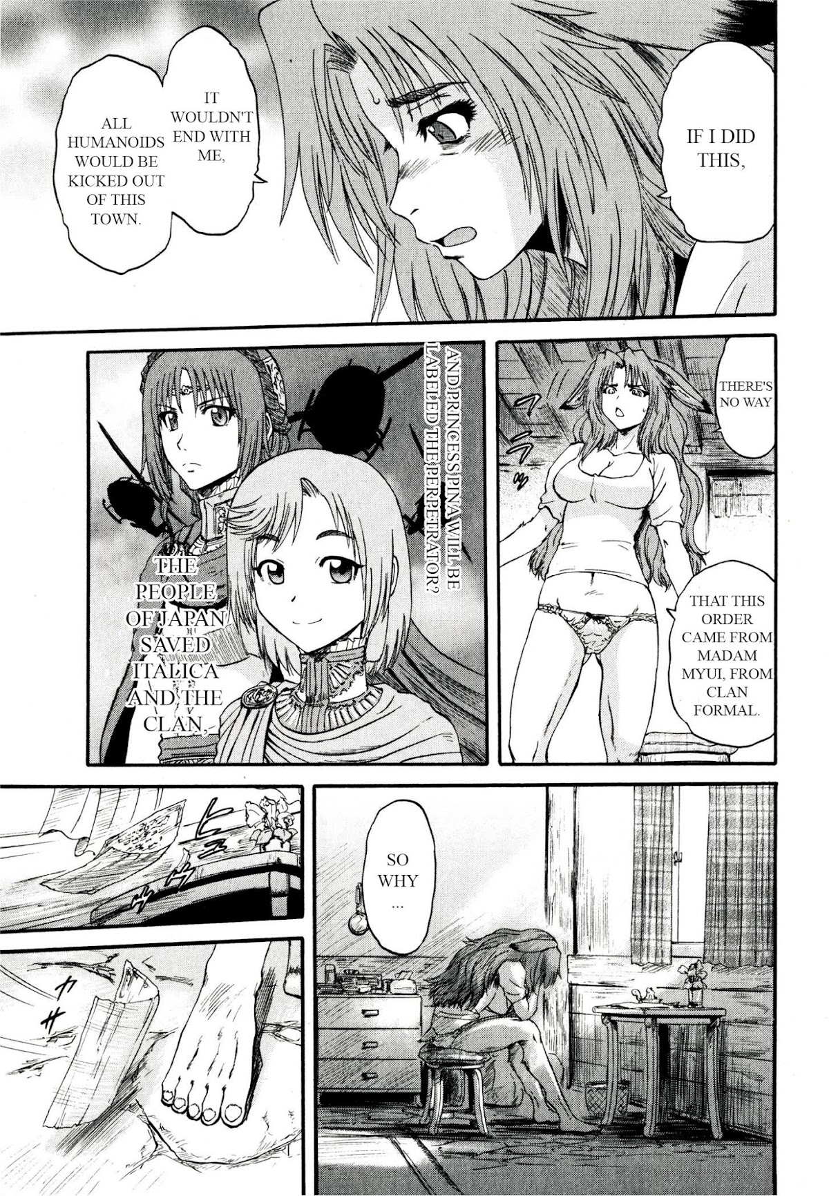 Gate – Jietai Kare no Chi nite, Kaku Tatakeri Chapter 38 - Page 48