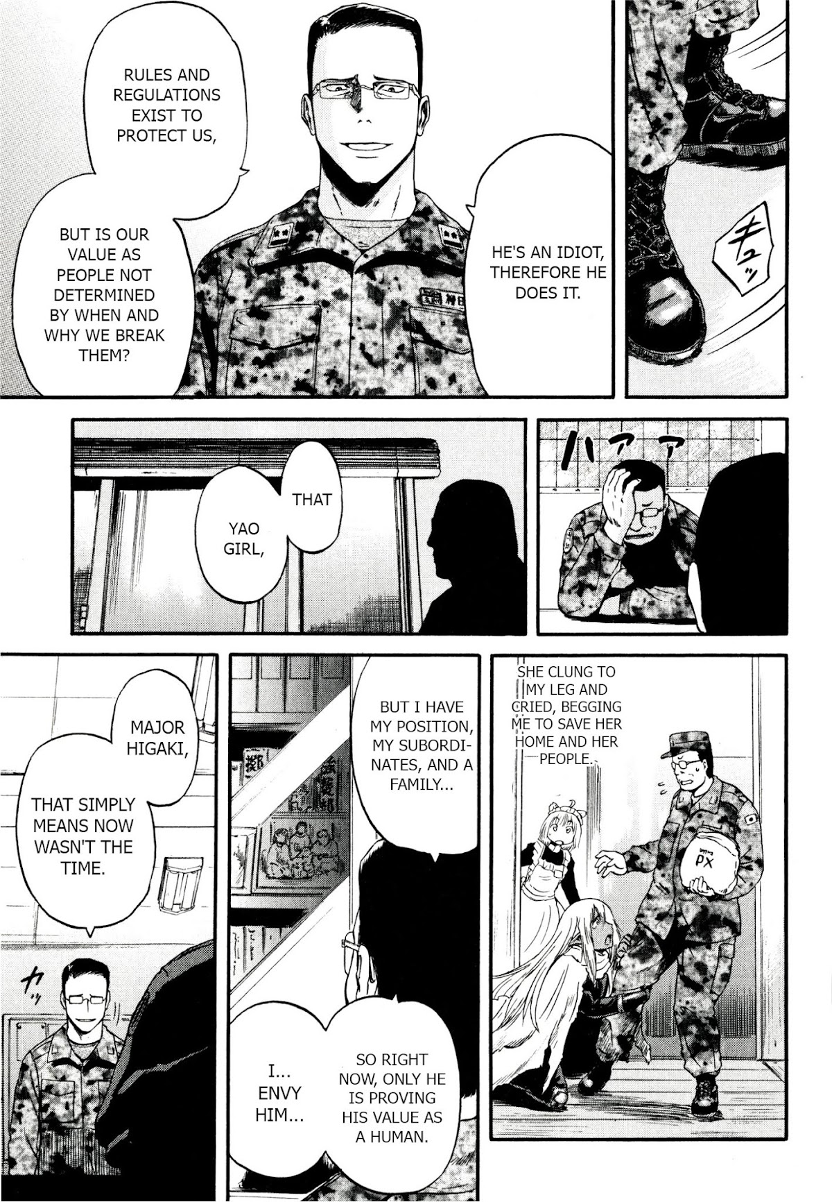 Gate – Jietai Kare no Chi nite, Kaku Tatakeri Chapter 39 - Page 22