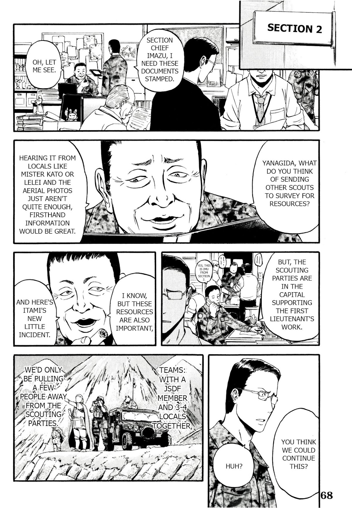 Gate – Jietai Kare no Chi nite, Kaku Tatakeri Chapter 39 - Page 23