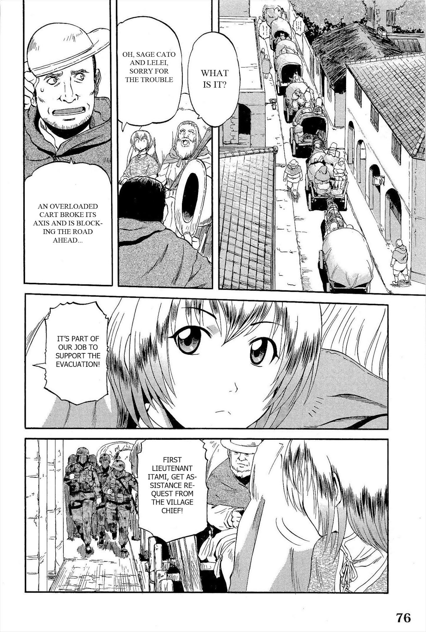 Gate – Jietai Kare no Chi nite, Kaku Tatakeri Chapter 4 - Page 6