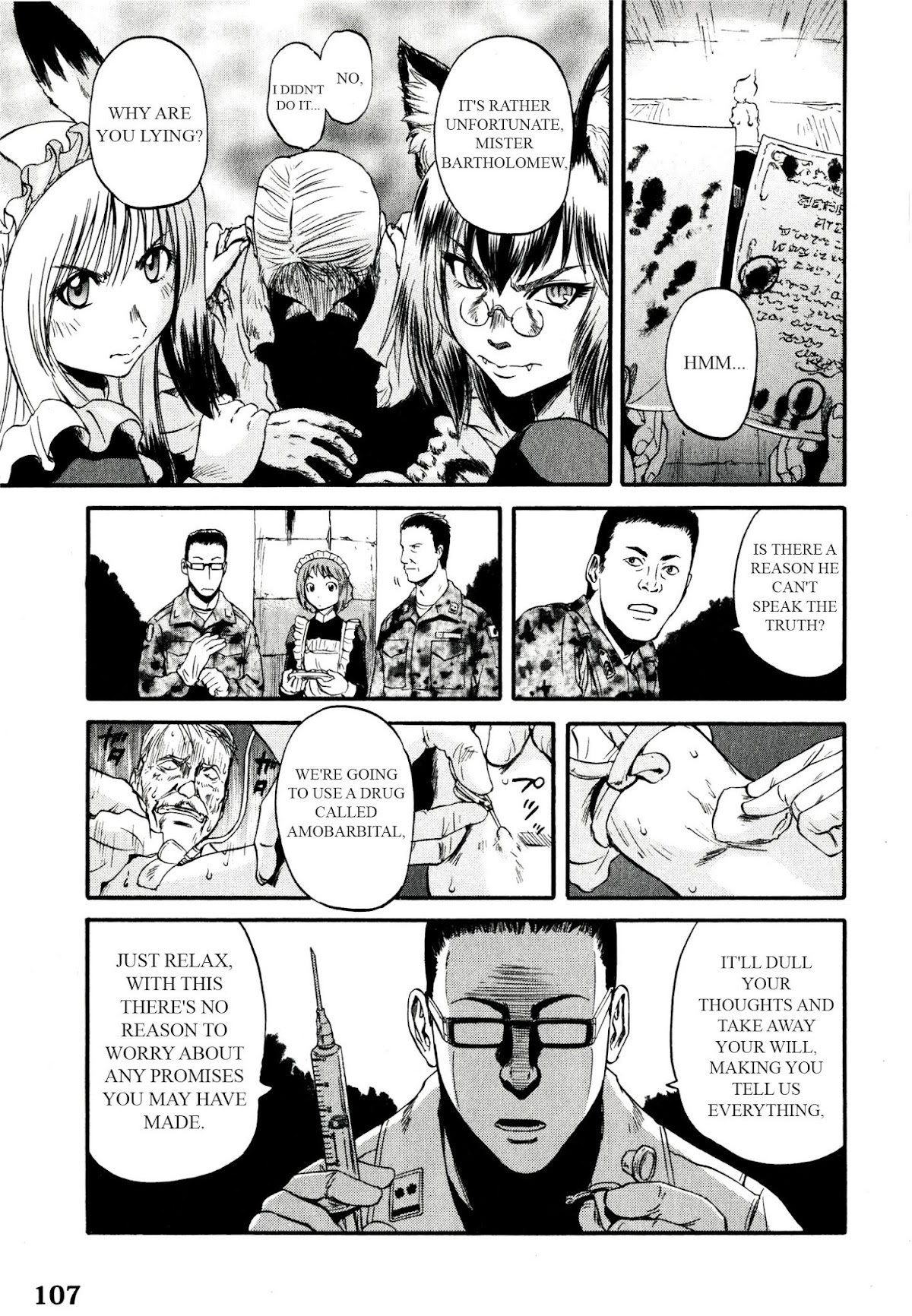 Gate – Jietai Kare no Chi nite, Kaku Tatakeri Chapter 40 - Page 15
