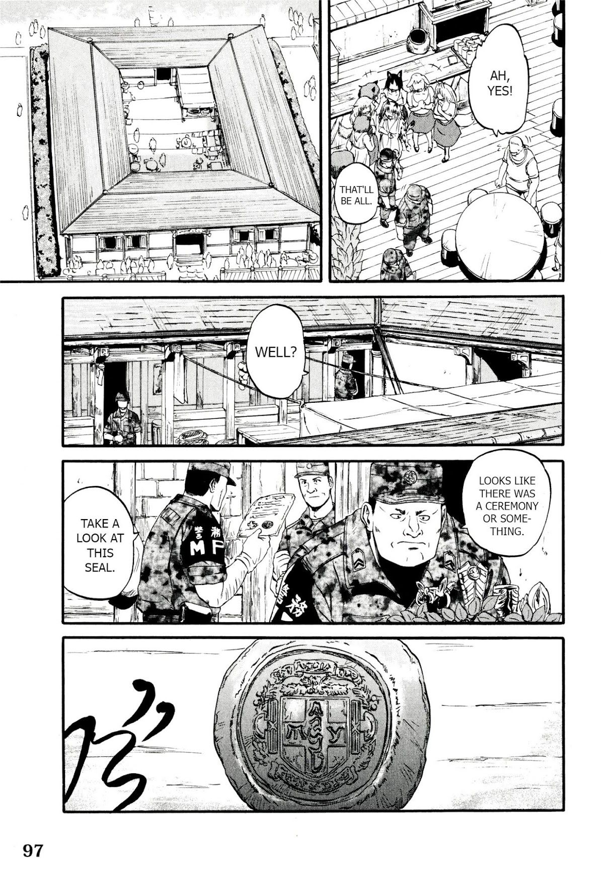 Gate – Jietai Kare no Chi nite, Kaku Tatakeri Chapter 40 - Page 5