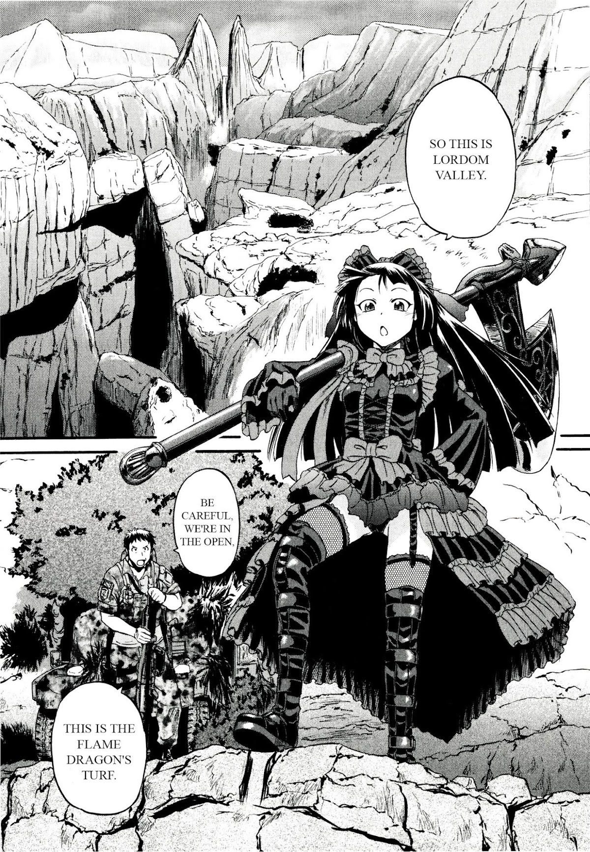 Gate – Jietai Kare no Chi nite, Kaku Tatakeri Chapter 40 - Page 43