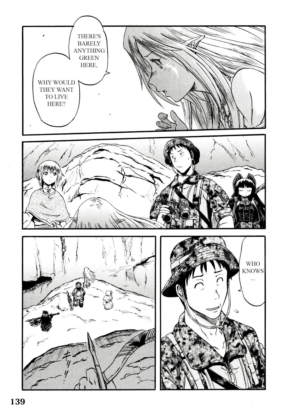 Gate – Jietai Kare no Chi nite, Kaku Tatakeri Chapter 40 - Page 46