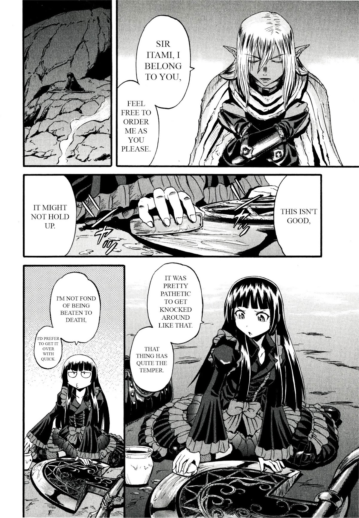 Gate – Jietai Kare no Chi nite, Kaku Tatakeri Chapter 41 - Page 42