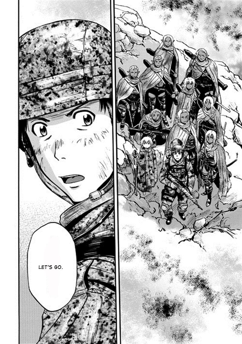 Gate – Jietai Kare no Chi nite, Kaku Tatakeri Chapter 43 - Page 38