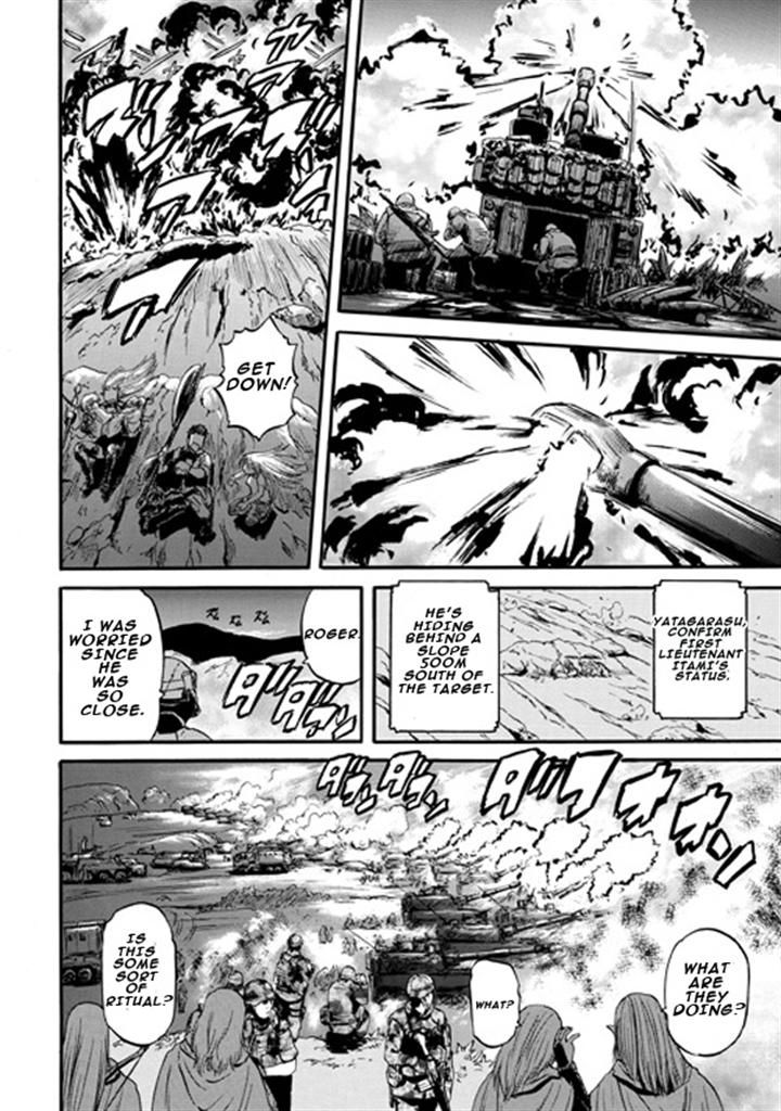 Gate – Jietai Kare no Chi nite, Kaku Tatakeri Chapter 46 - Page 28