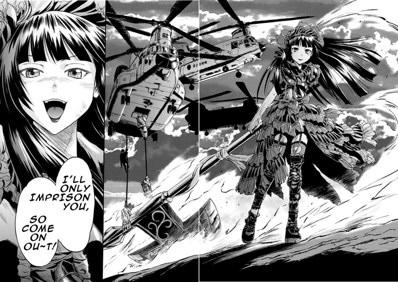 Gate – Jietai Kare no Chi nite, Kaku Tatakeri Chapter 46 - Page 34